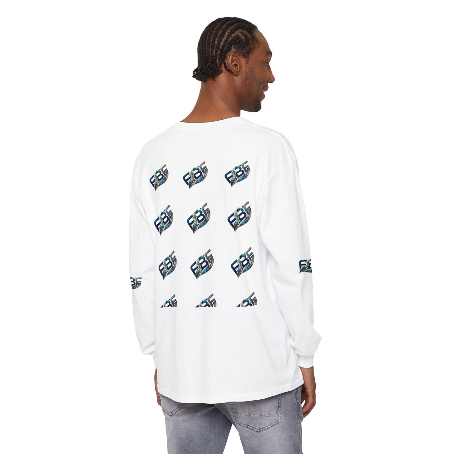 FBF Logo Long Sleeve T‑Shirt — Graphic Streetwear Tee