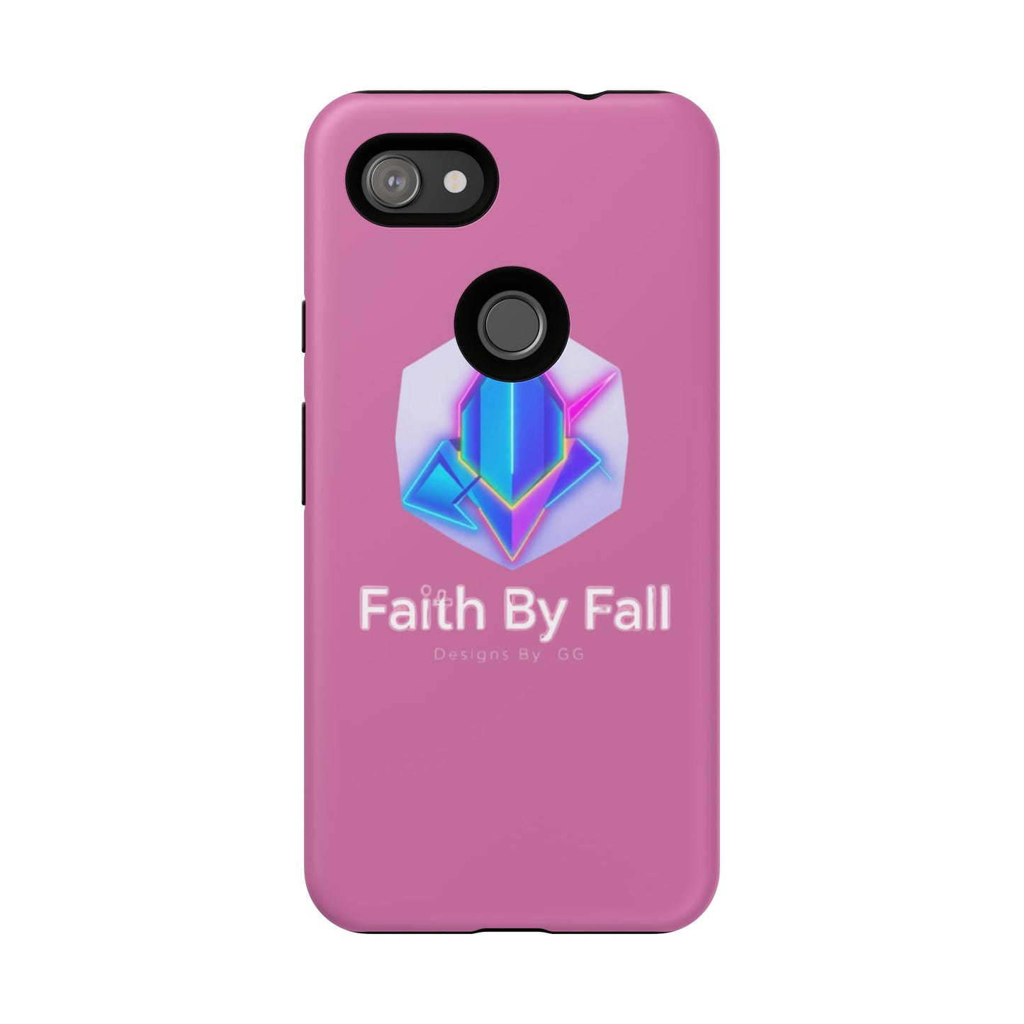 Vibrant Phone Case with Motivational Design - Faith By Fall, Colorful Phone Cover, Customizable Mobile Accessory, Unique Gift Idea, [...]