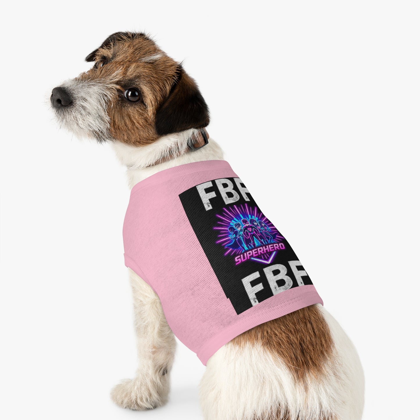 Superhero Pet Tank Top | Cute Dog Shirt, Pet Apparel for Comic Lovers, Gift for Pet Owners, Summer Wear, FBF Design