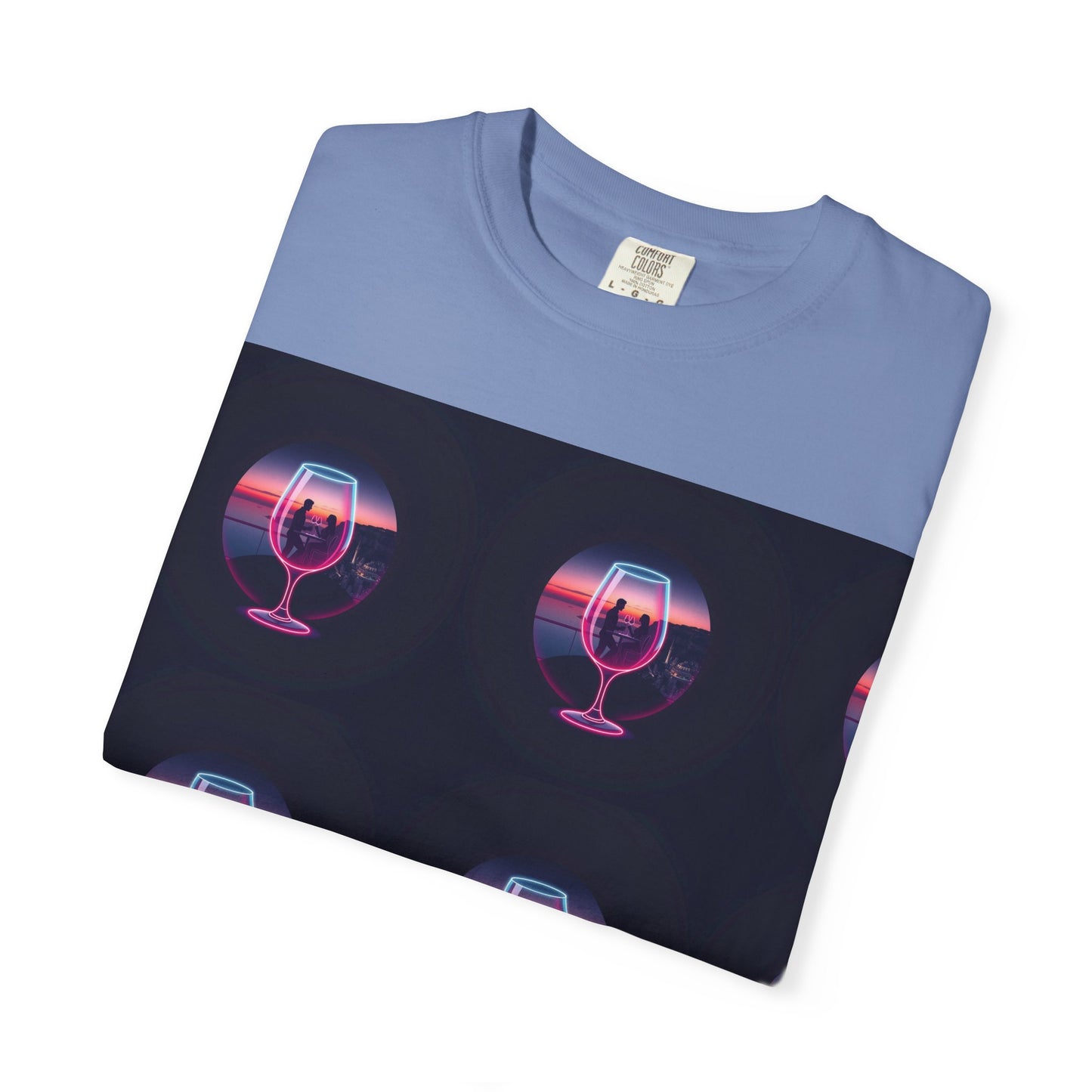 Retro Sunset Glasses T-Shirt, Unisex Garment-Dyed Tee for Casual Wear, Vintage Aesthetic Shirt, Gift for Friends, Summer Vibes Tee, [...]