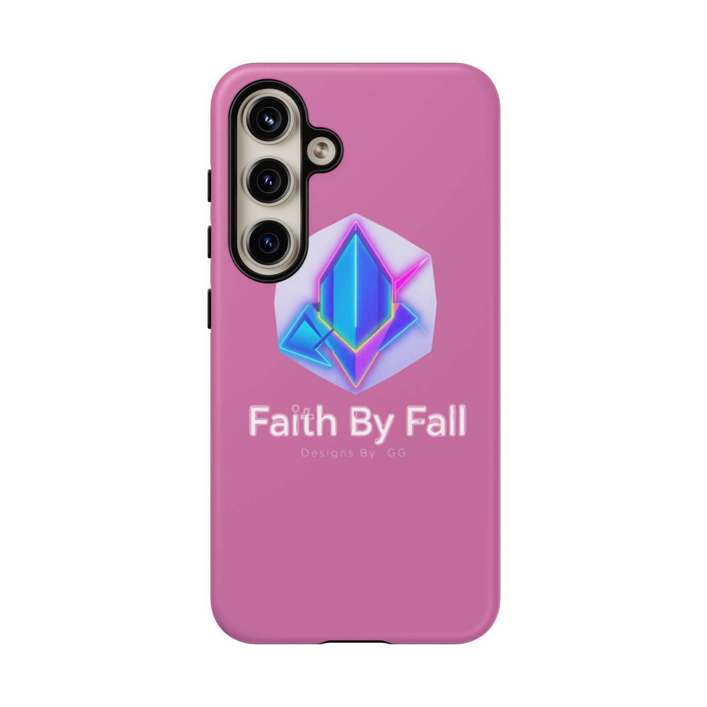 Vibrant Phone Case with Motivational Design - Faith By Fall, Colorful Phone Cover, Customizable Mobile Accessory, Unique Gift Idea, [...]