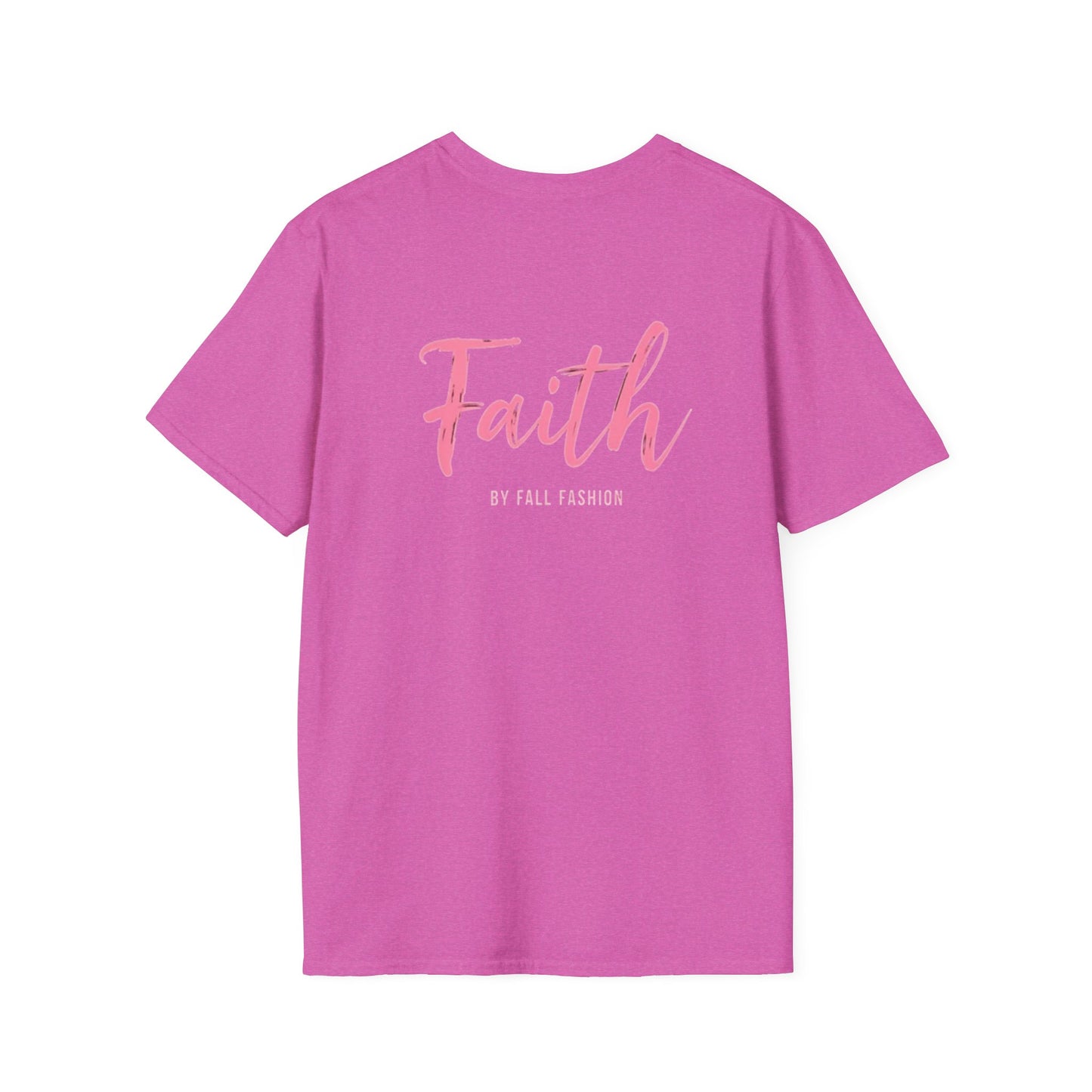 Faith-Inspiring Unisex Softstyle T-Shirt, Everyday Wear, Gift for Her, Christian Apparel, Inspirational Tee, Spiritual Comfort