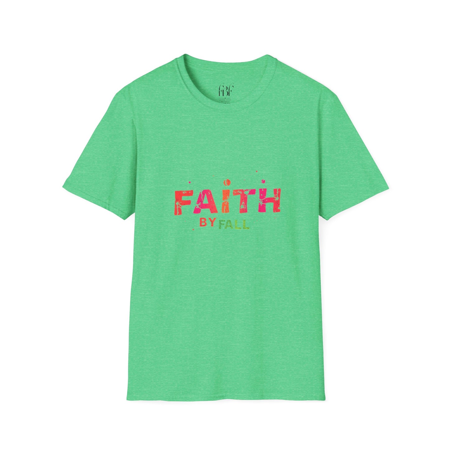 Faith-Inspiring Unisex Softstyle T-Shirt, Everyday Wear, Gift for Her, Christian Apparel, Inspirational Tee, Spiritual Comfort