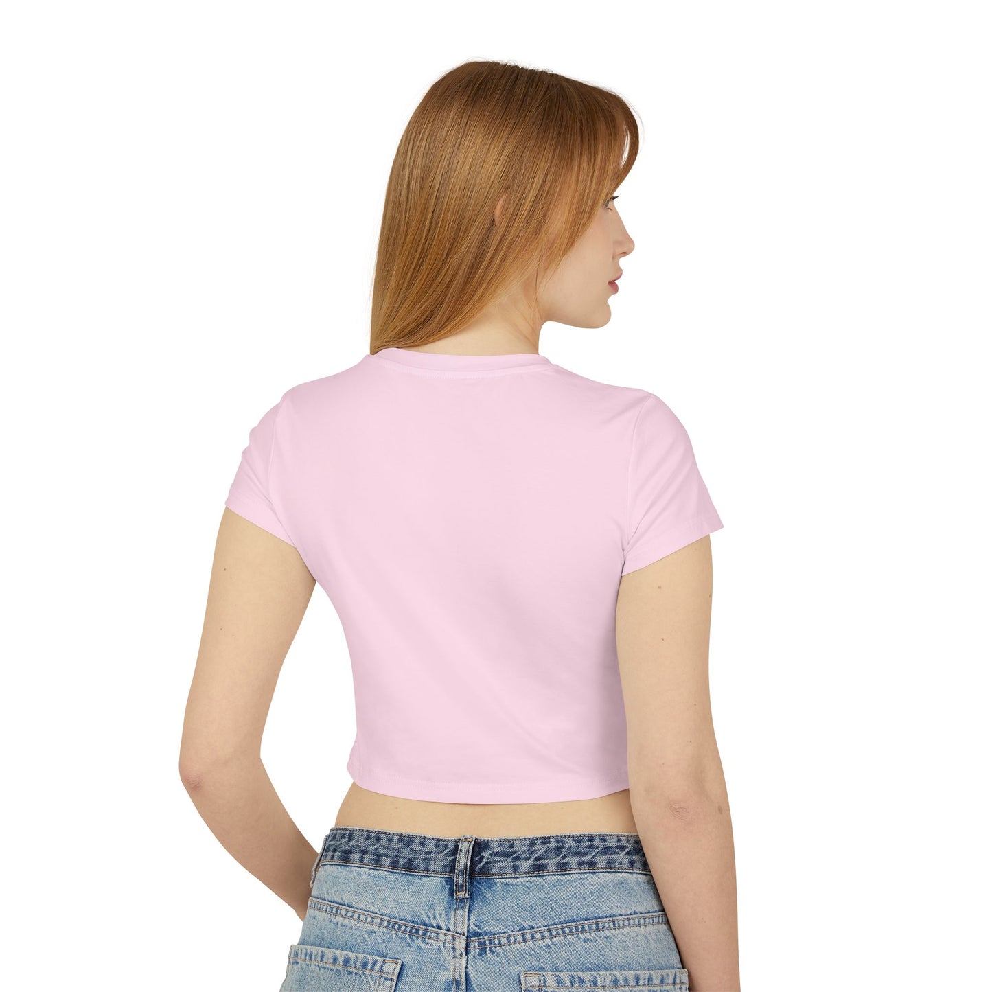 Not My Vibe Cropped Baby Tee — Funny Sarcastic Graphic Top for Women