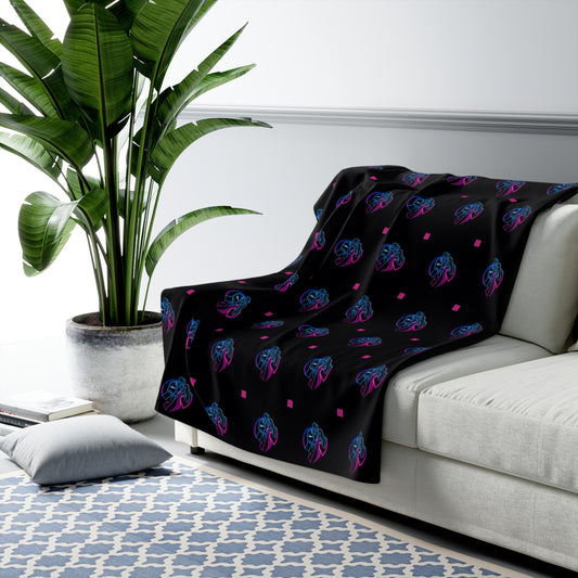 Vibrant Sherpa Fleece Blanket for Cozy Comfort