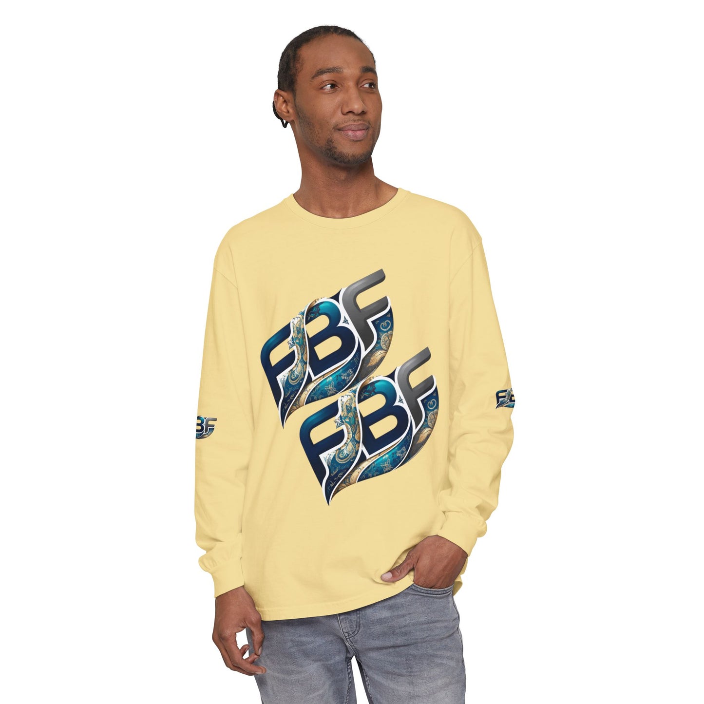 FBF Logo Long Sleeve T‑Shirt — Graphic Streetwear Tee
