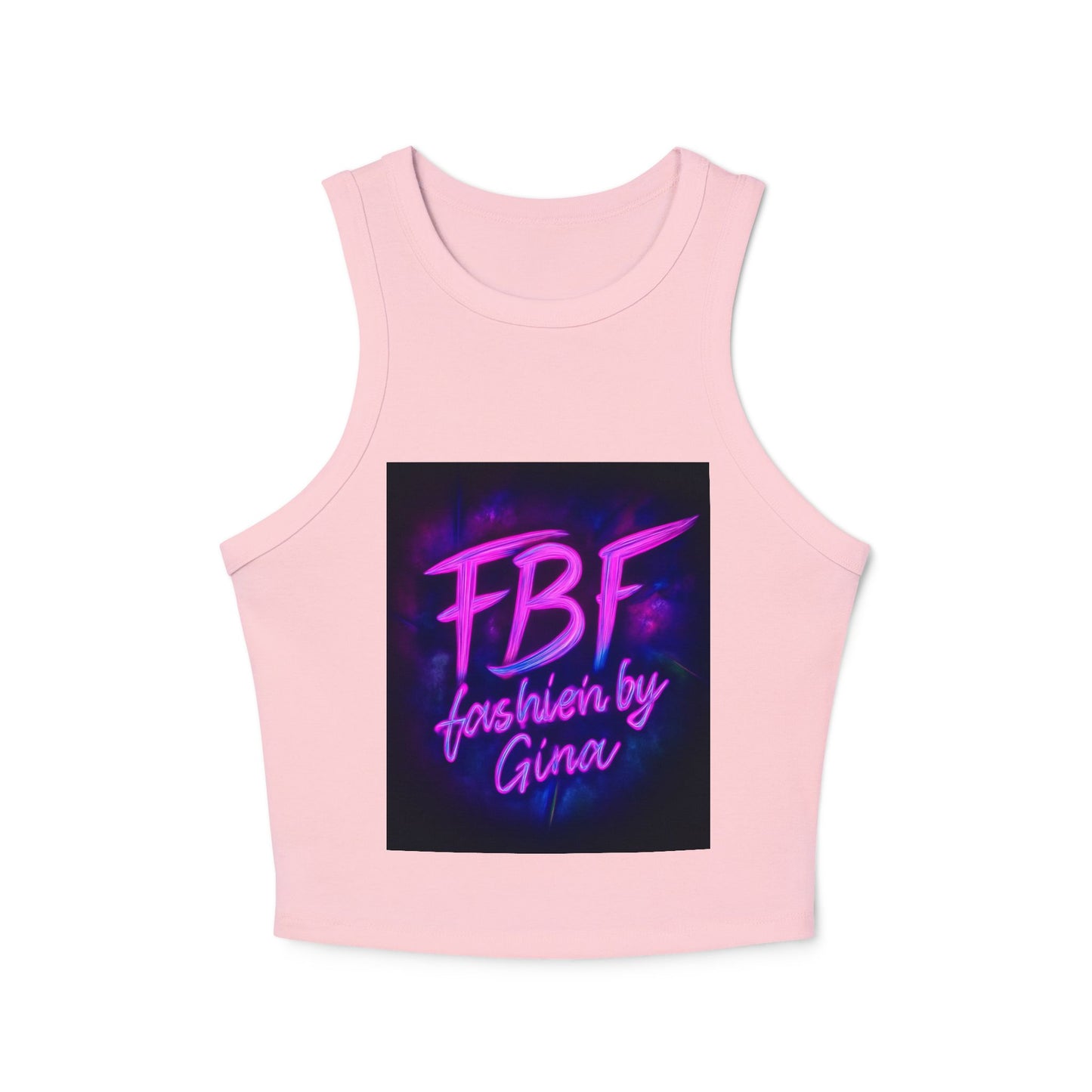Women's Micro Rib Racer Tank Top