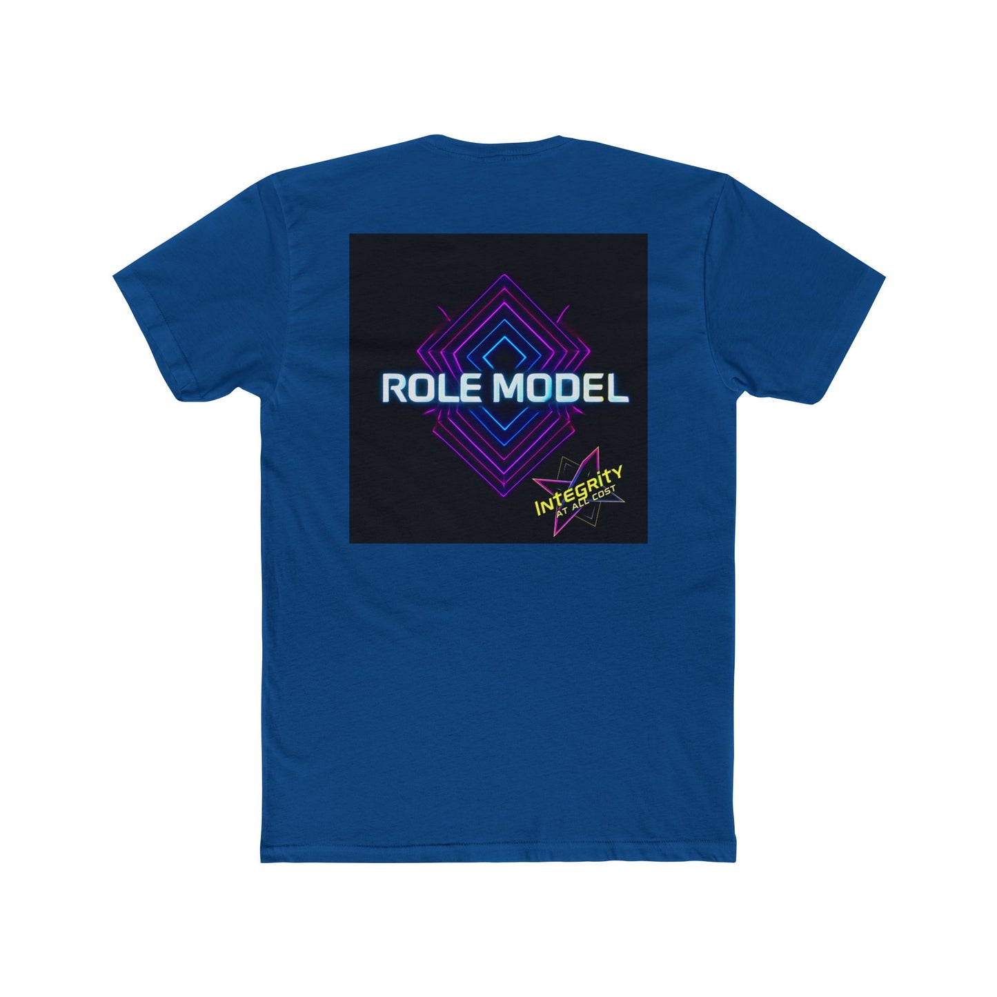 Unisex Cotton Crew Tee with Honor Respect and Role Model Design - Ideal for Gifts, Casual Wear, Appreciation Events, and Motivational Days