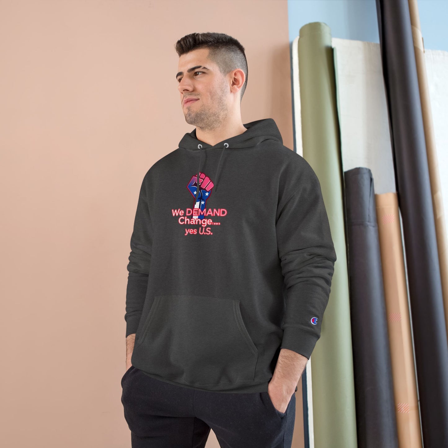 Demanding Change Empowerment Hoodie - Celebrate Strength, Protest Spirit, Trendy Sweatshirt, Unisex Gift, Cool Fashion