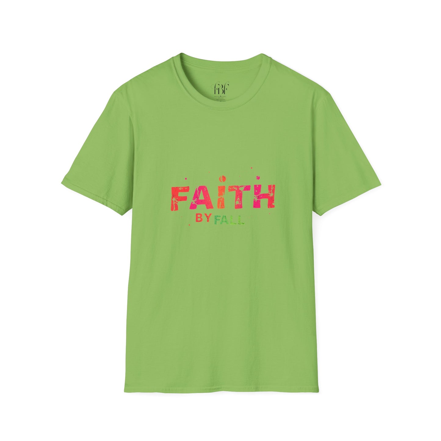 Faith-Inspiring Unisex Softstyle T-Shirt, Everyday Wear, Gift for Her, Christian Apparel, Inspirational Tee, Spiritual Comfort