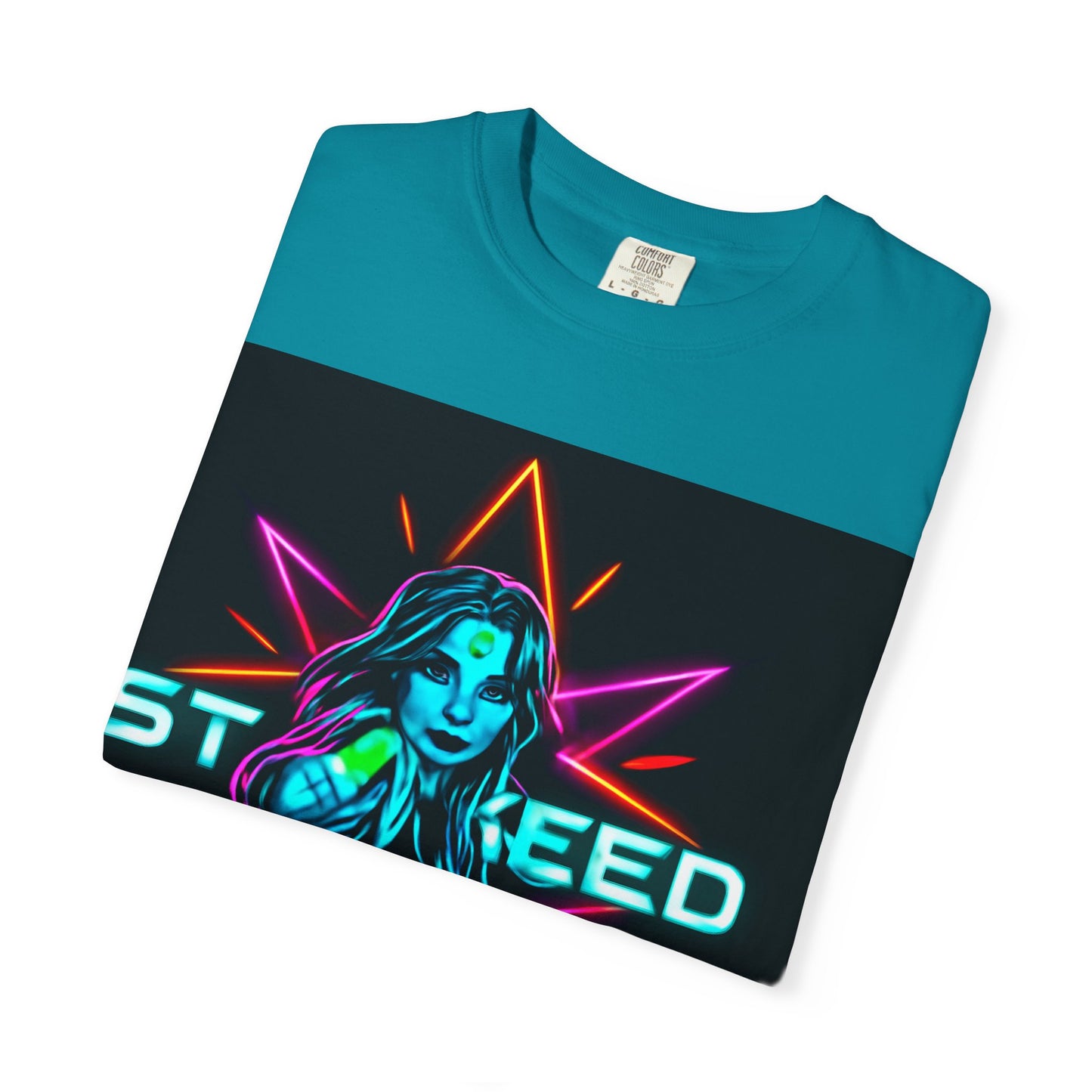 Neon Graphic T-Shirt - Starseed FBF Tee, Unisex Fashion, Cool Gift, Festival Wear, Retro Style, Casual Streetwear