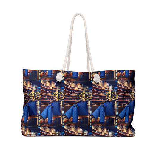 Chic Weekender Bag for Adventurers | Stylish Travel Tote, Beach Bag, Gym Sac, Weekend Getaway Essentials, Boho Bags