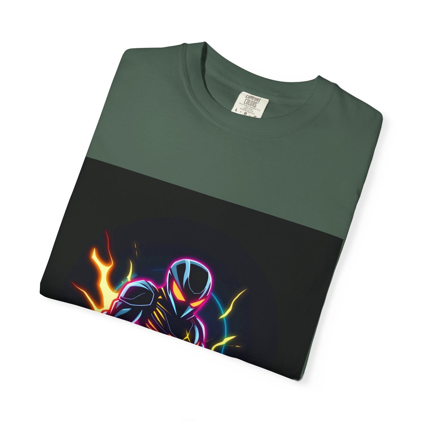 Vibrant Unisex Graphic T-Shirt, Cosmic Dreams Tee, Retro Neon Shirt, Stylish Casual Wear, Gift for Gamers & Dreamers