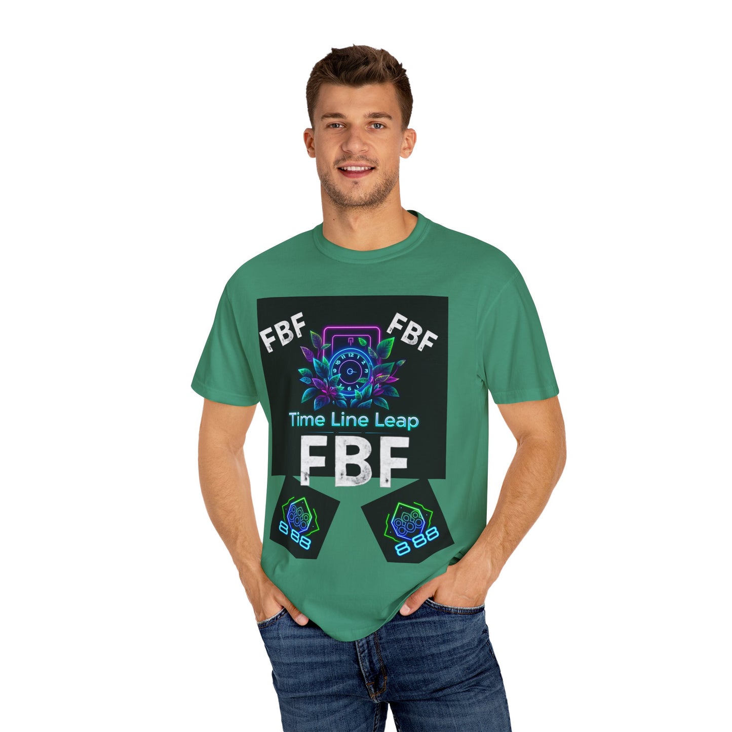 Colorful Unisex Graphic Tee with Retro Vibes, Cool T-shirt for Trendsetters, Perfect for Festivals, Summer Events, Gift for Friends