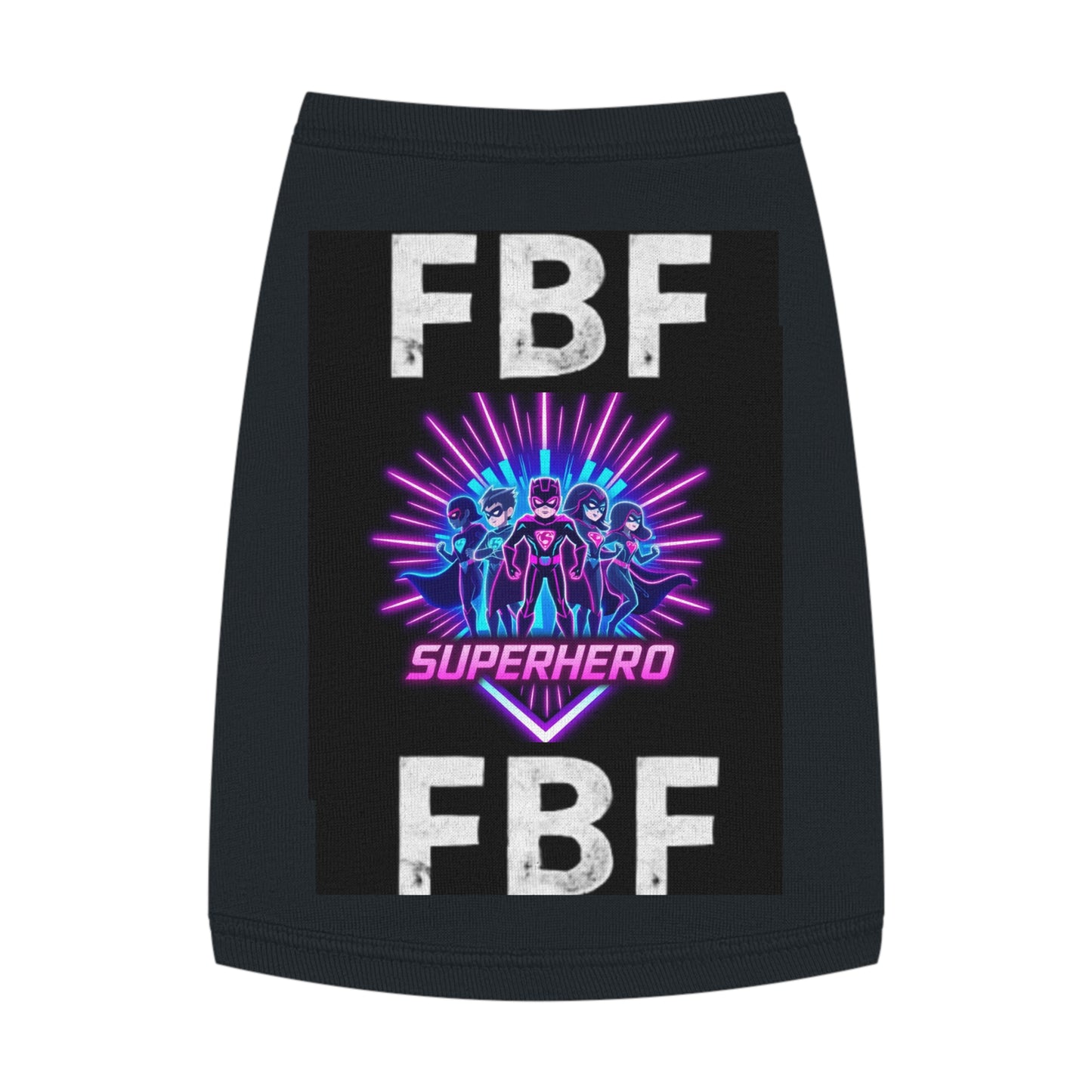 Superhero Pet Tank Top | Cute Dog Shirt, Pet Apparel for Comic Lovers, Gift for Pet Owners, Summer Wear, FBF Design