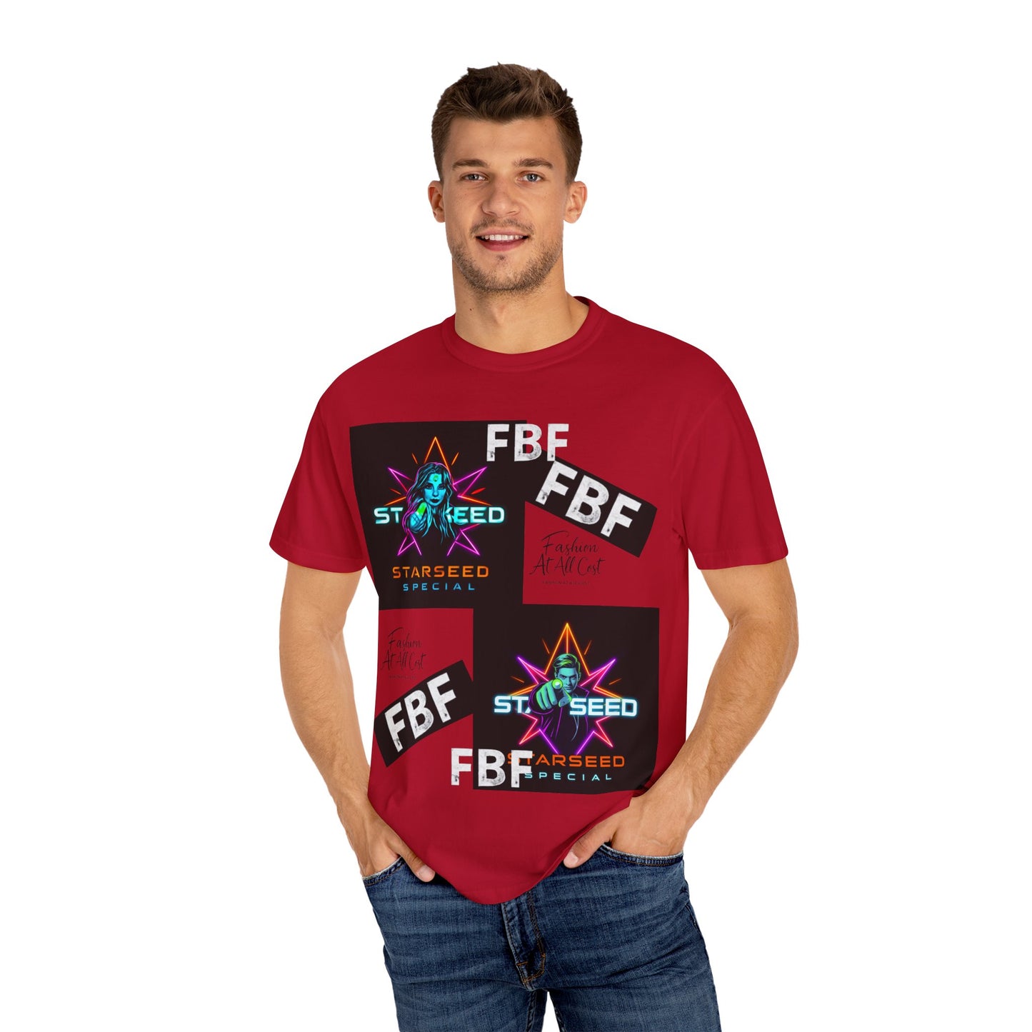 Garment-Dyed T-shirt, Trendy Graphic Tee, Casual Streetwear, Gift for Fashion Lovers, Unisex Style, Everyday Wear