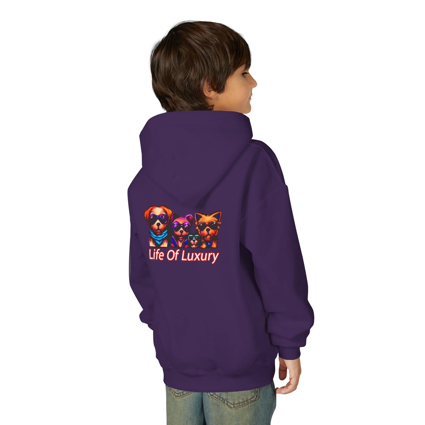 Youth Heavy Blend Hooded Sweatshirt