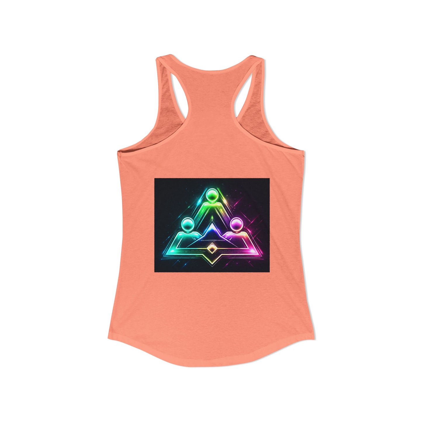 True strength don’t need numbers Women's Ideal Racerback Tank