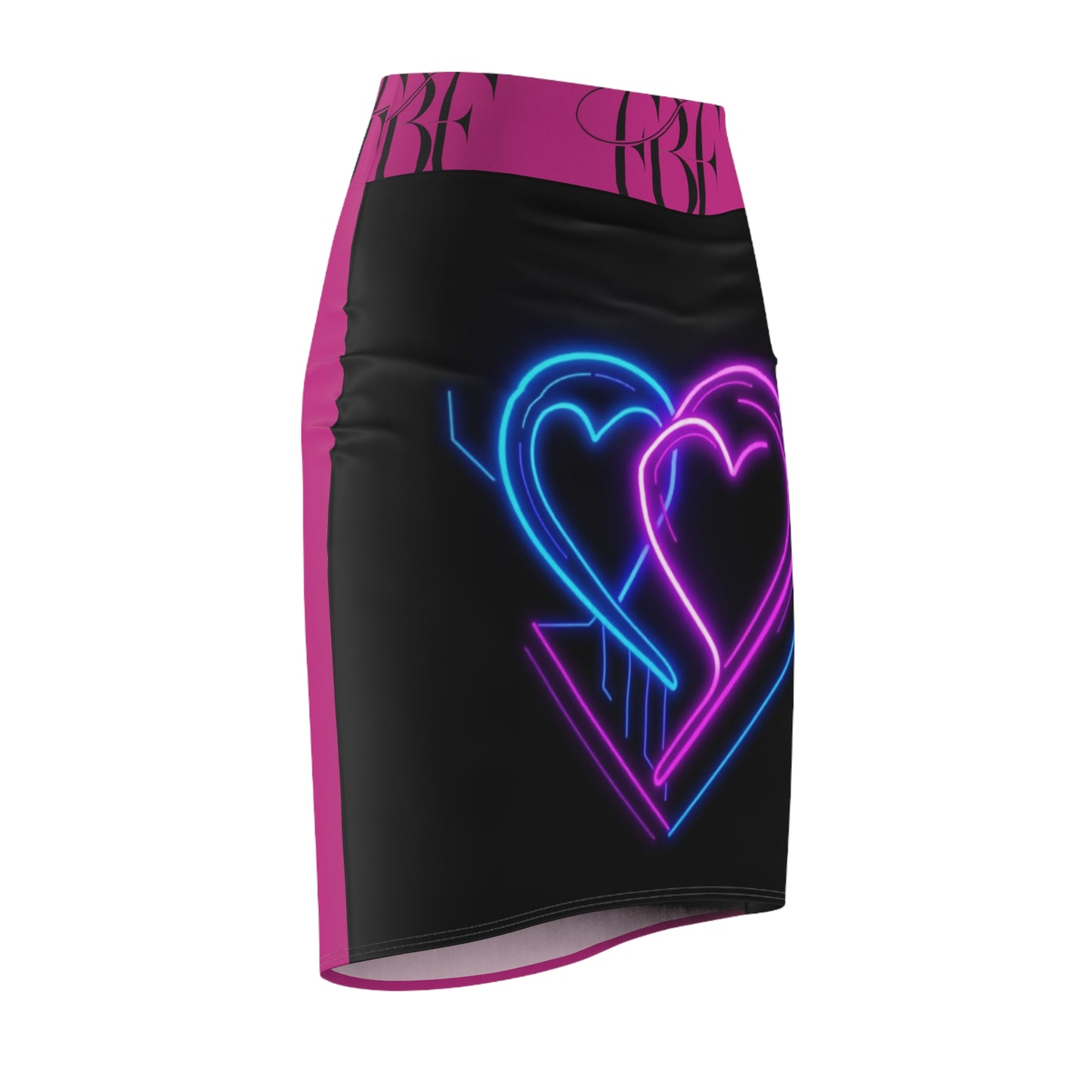 Neon Heart Women's Pencil Skirt, Stylish Pencil Skirt, Fashion Skirt for Women, AOP Skirt, Cute Date Night Outfit, Trendy Skirt for [...]