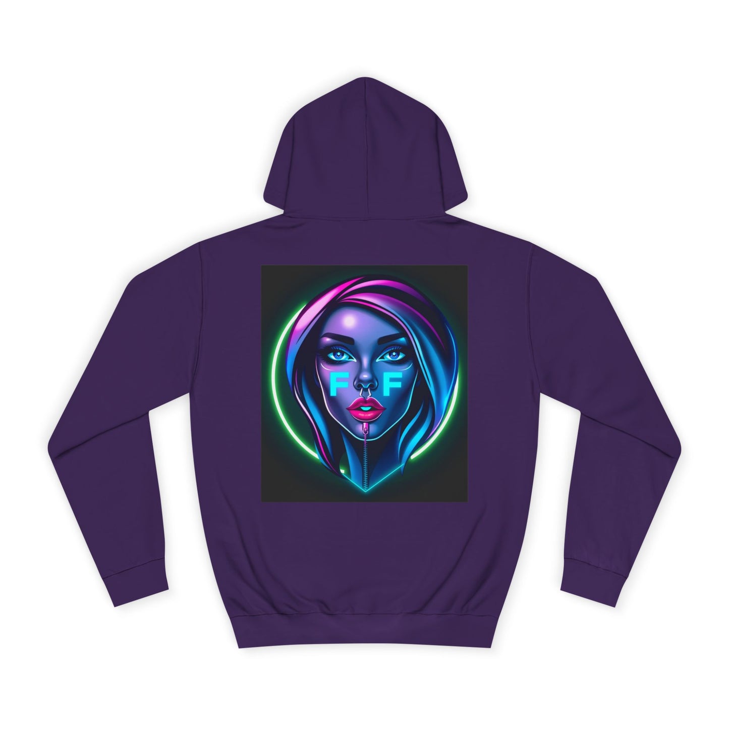 Vibrant Unisex College Hoodie with Neon Graphic Design, Trendy Sweatshirt, College Apparel, Unisex Hoodie, Gift for Students, [...]