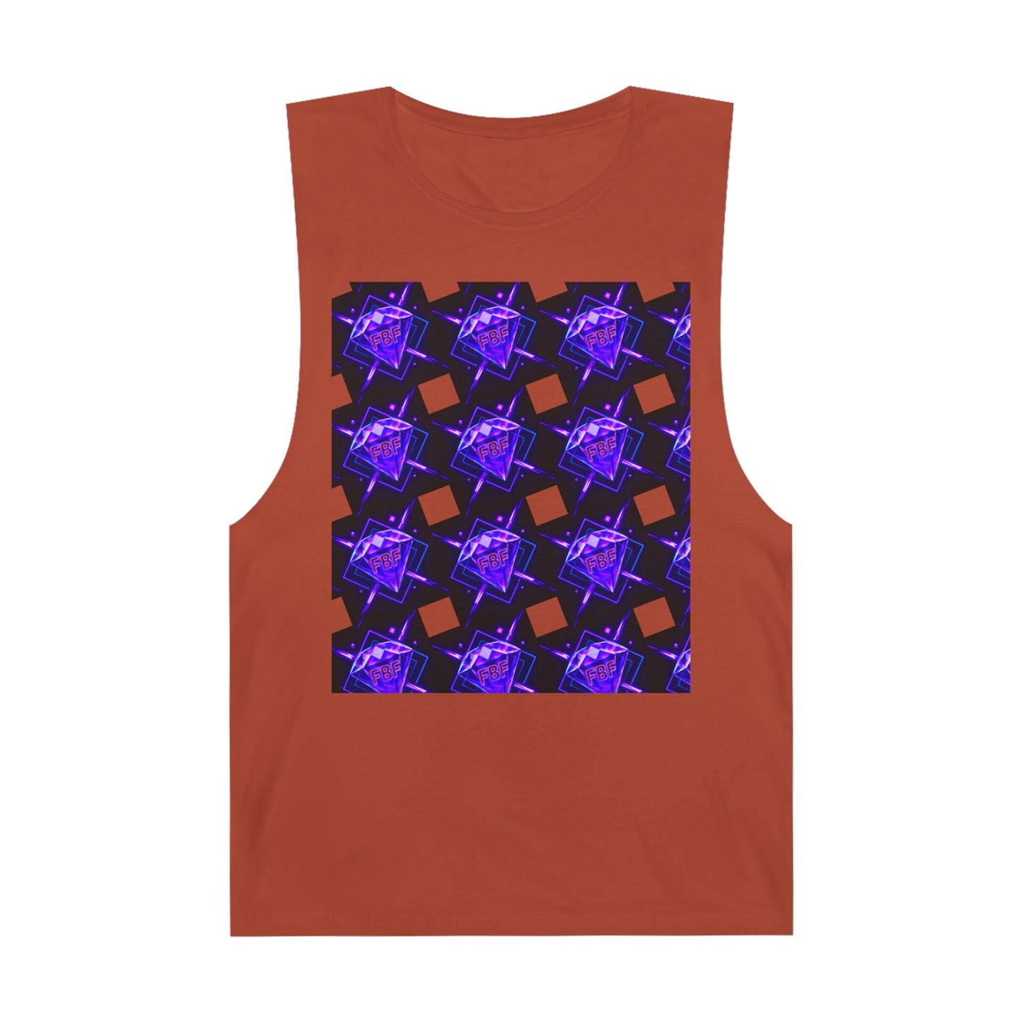 Unisex Graphic Tank Top, Trendy Summer Wear, Perfect for Festivals, Casual Outings, Vibrant Pattern Top, Comfortable Everyday Style