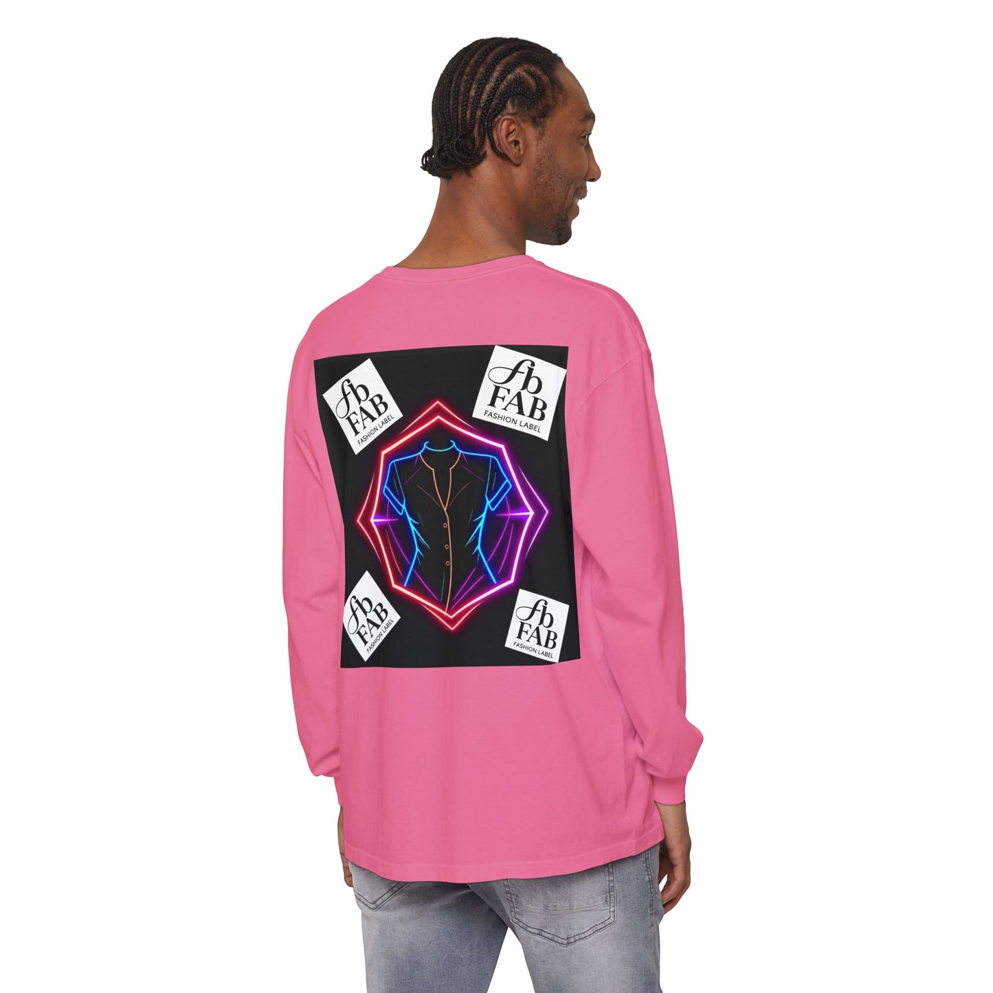 Unisex Garment-dyed Long Sleeve T-Shirt