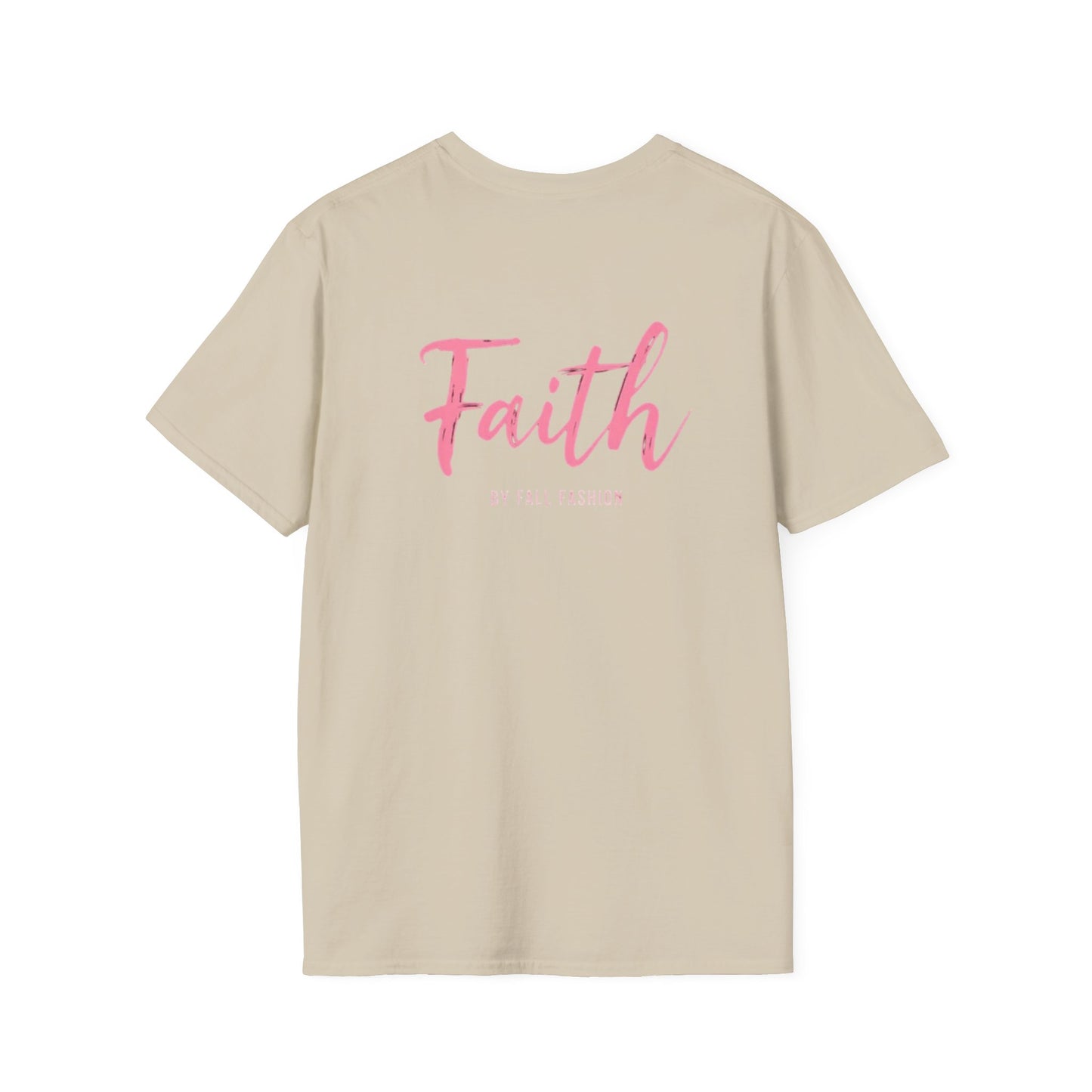 Faith-Inspiring Unisex Softstyle T-Shirt, Everyday Wear, Gift for Her, Christian Apparel, Inspirational Tee, Spiritual Comfort