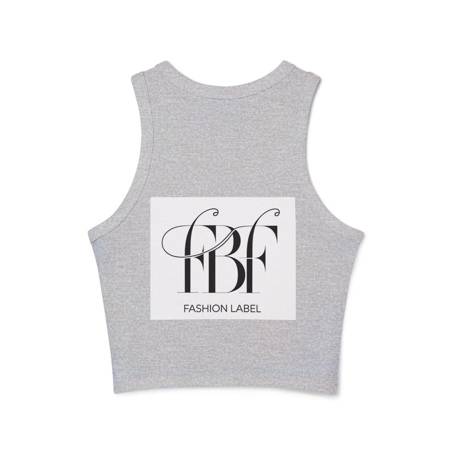 Neon Crowned Dog Racer Tank Top | Women's Casual Wear, Summer Clothing, Beach Gear, Animal Lover Gift, Fashion Statement