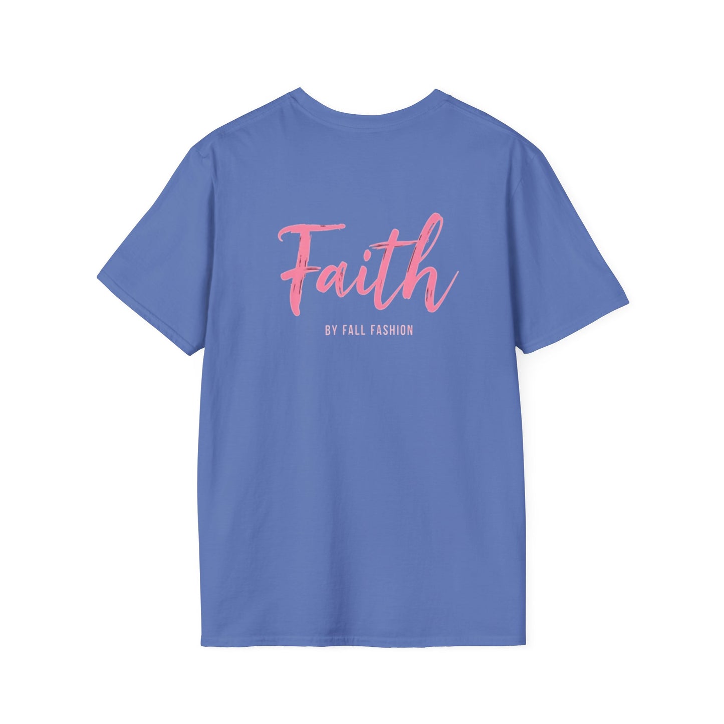 Faith-Inspiring Unisex Softstyle T-Shirt, Everyday Wear, Gift for Her, Christian Apparel, Inspirational Tee, Spiritual Comfort