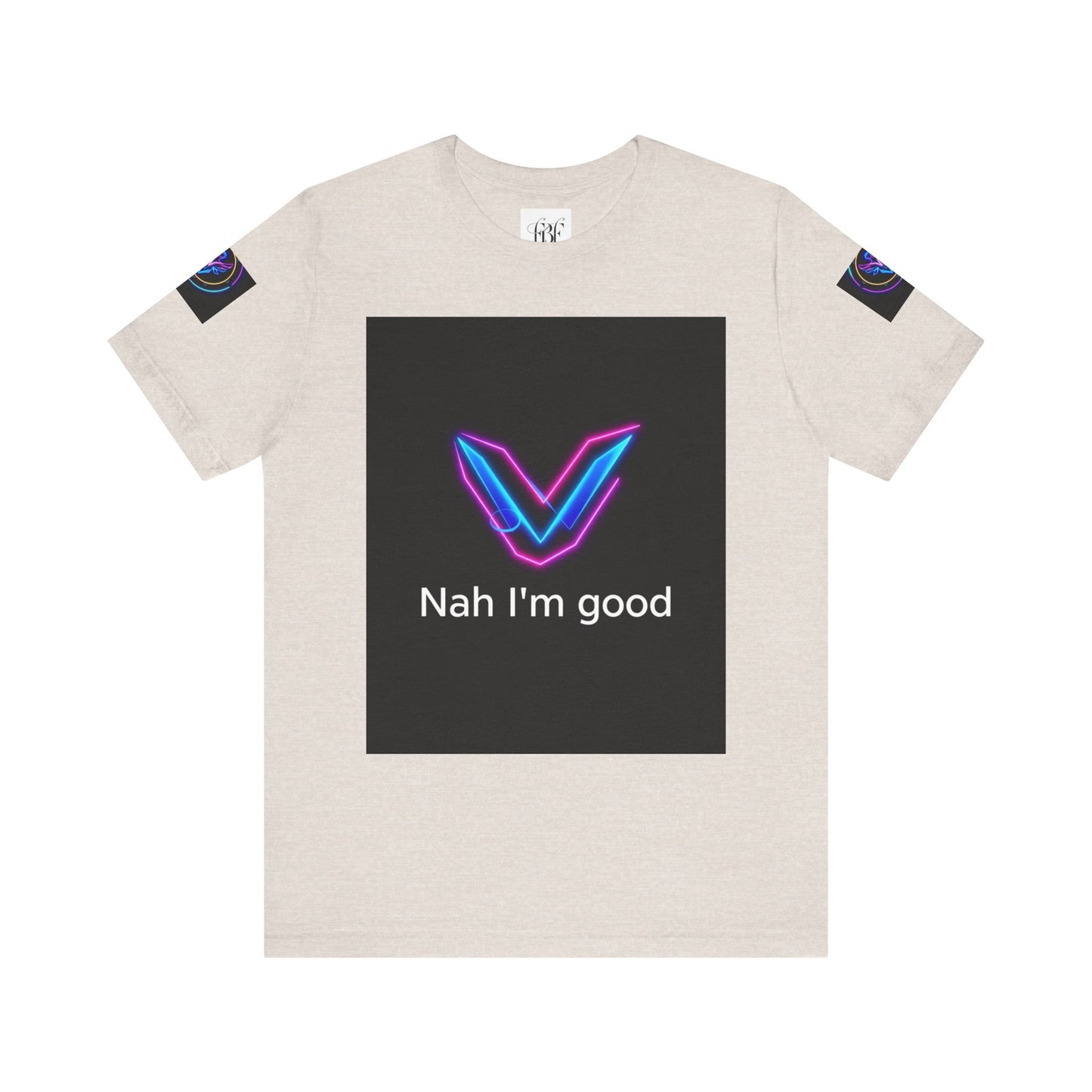 Neon Graphic Tee for Trendy Vibes, Casual Wear, Gift for Friends, Streetwear, Relaxed Fit, Graphic Art Tee