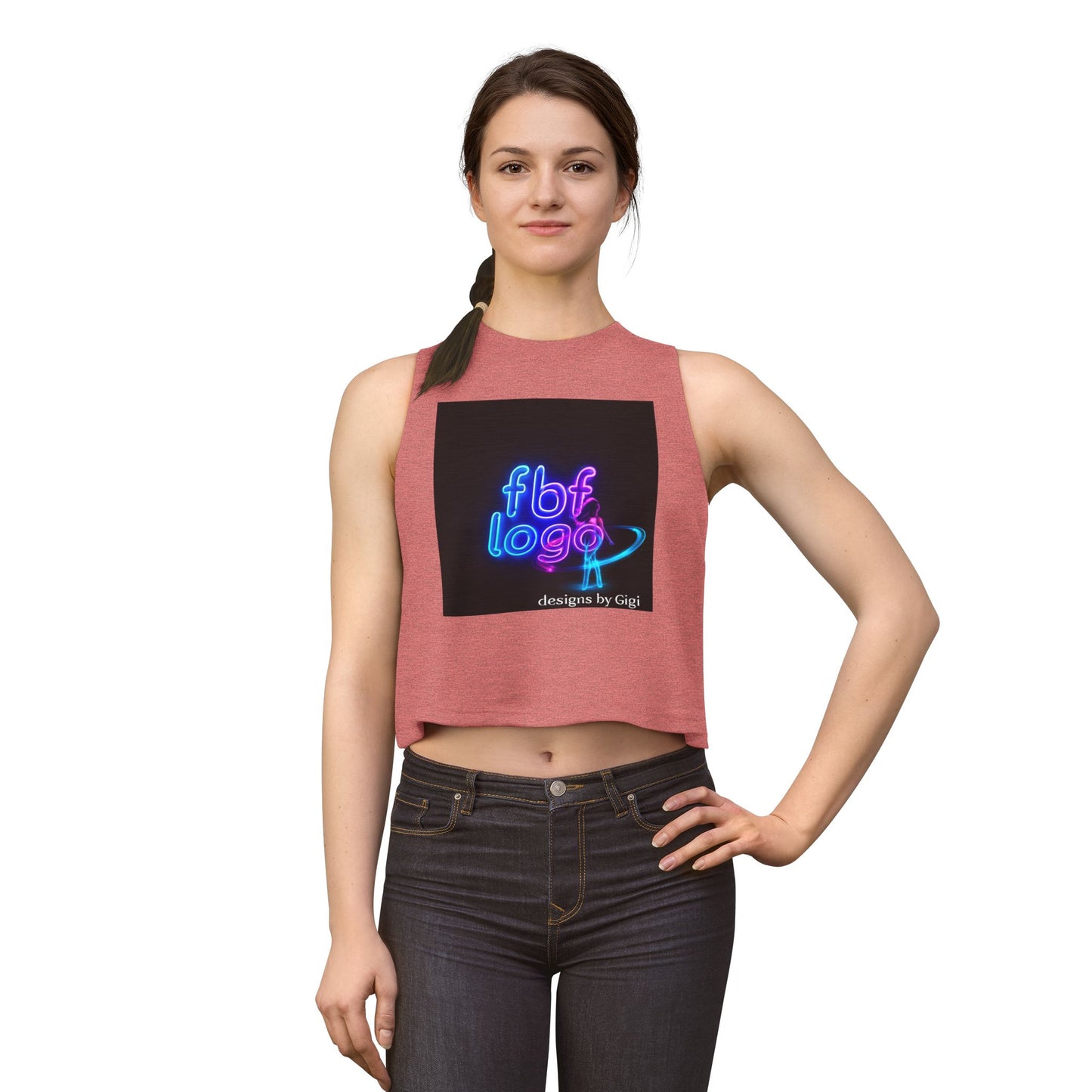 Fbf logo designs by Gigi Women's Crop Top