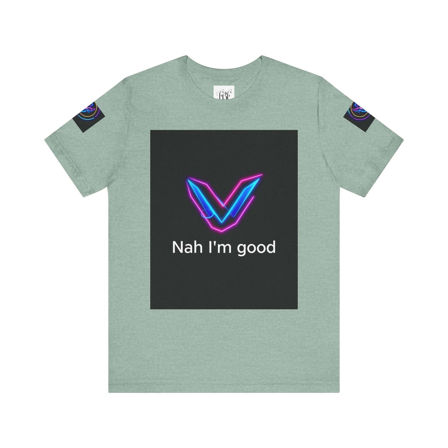 Neon Graphic Tee for Trendy Vibes, Casual Wear, Gift for Friends, Streetwear, Relaxed Fit, Graphic Art Tee