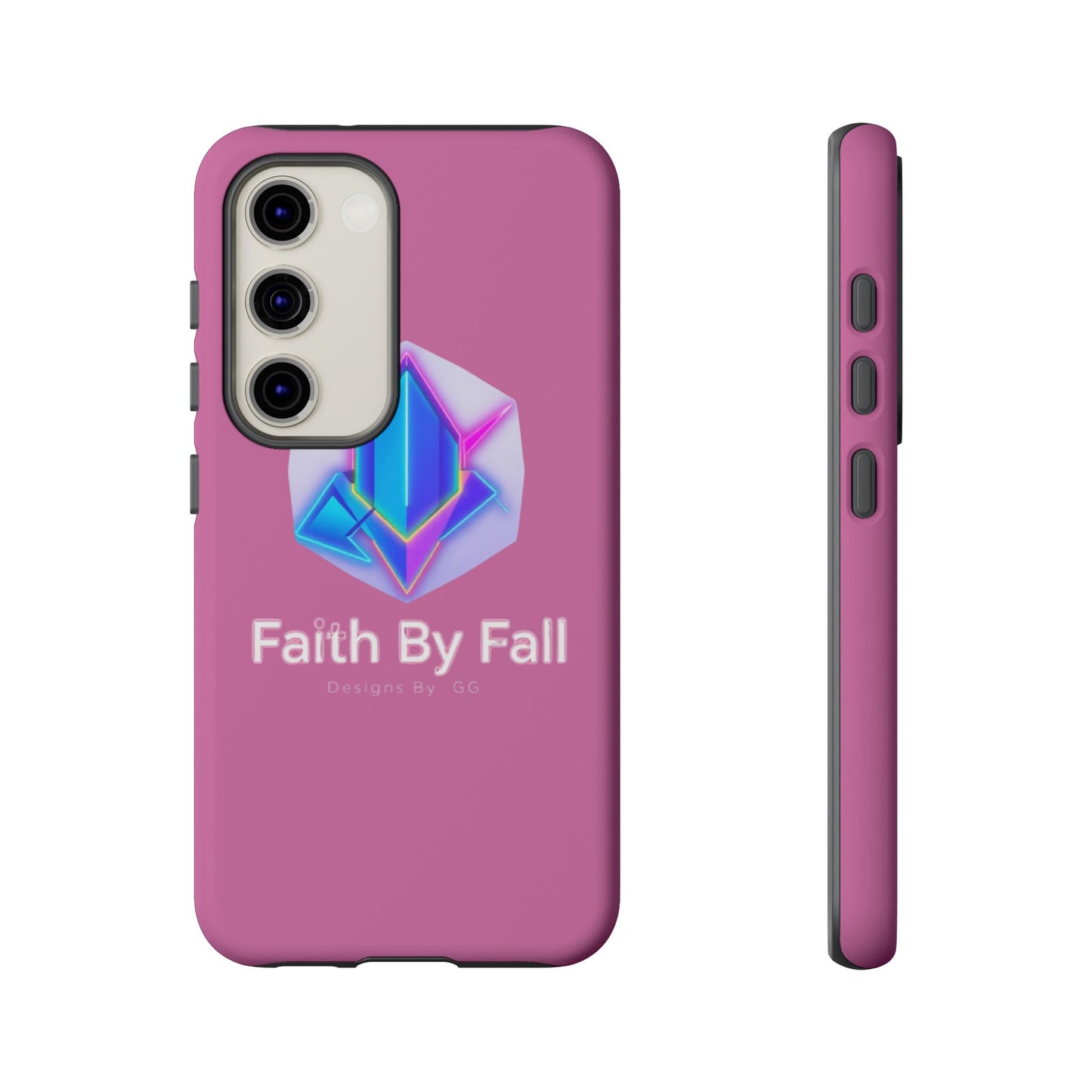Vibrant Phone Case with Motivational Design - Faith By Fall, Colorful Phone Cover, Customizable Mobile Accessory, Unique Gift Idea, [...]