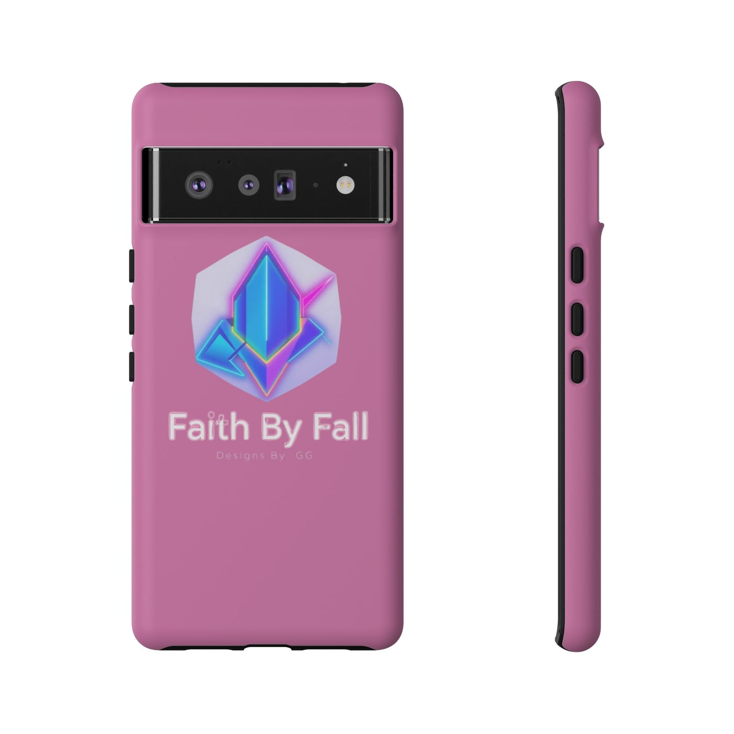 Vibrant Phone Case with Motivational Design - Faith By Fall, Colorful Phone Cover, Customizable Mobile Accessory, Unique Gift Idea, [...]