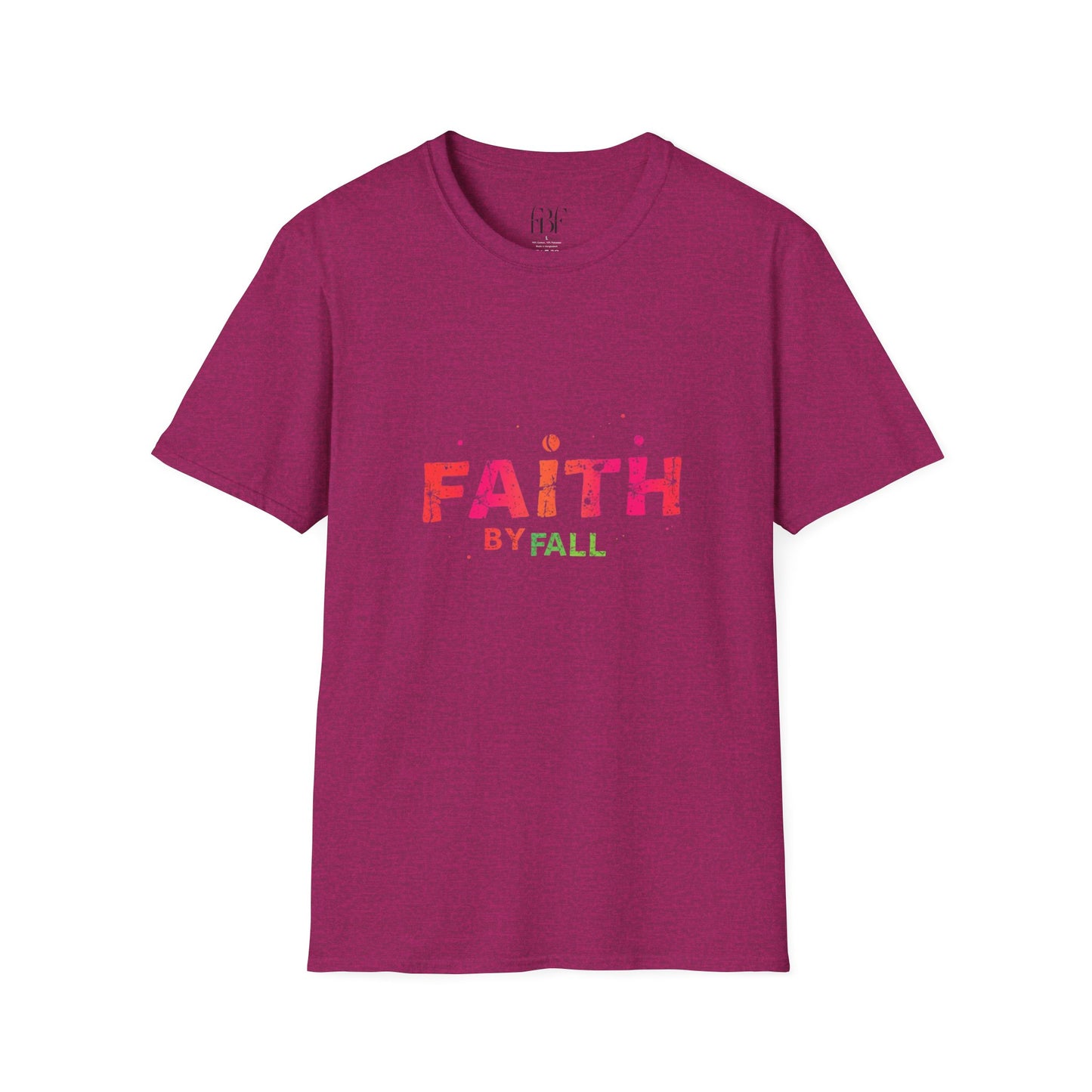 Faith-Inspiring Unisex Softstyle T-Shirt, Everyday Wear, Gift for Her, Christian Apparel, Inspirational Tee, Spiritual Comfort