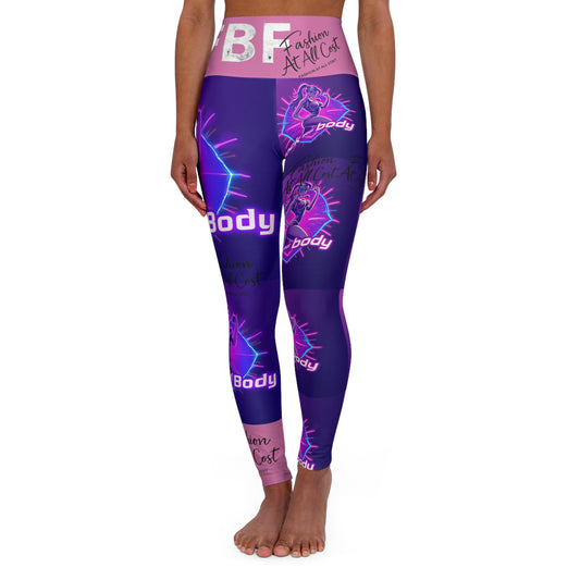 Rock Your Body High Waisted Yoga Leggings, Workout Leggings, Fitness Apparel, Athleisure Pants, Activewear, Gift for Her