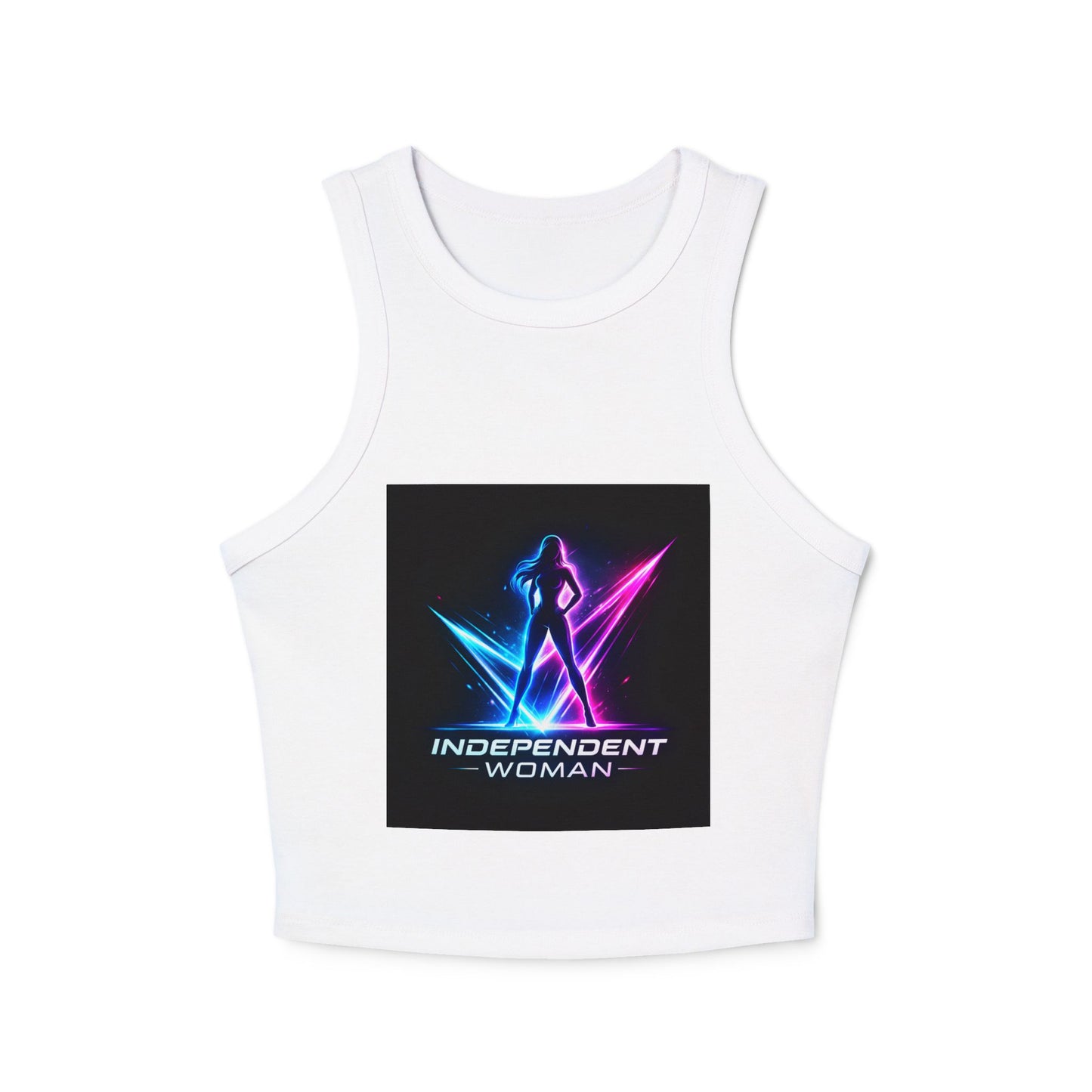 Women's Micro Rib Racer Tank Top