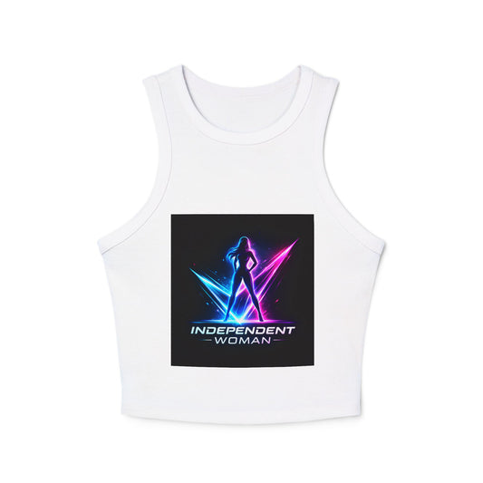 Women's Micro Rib Racer Tank Top