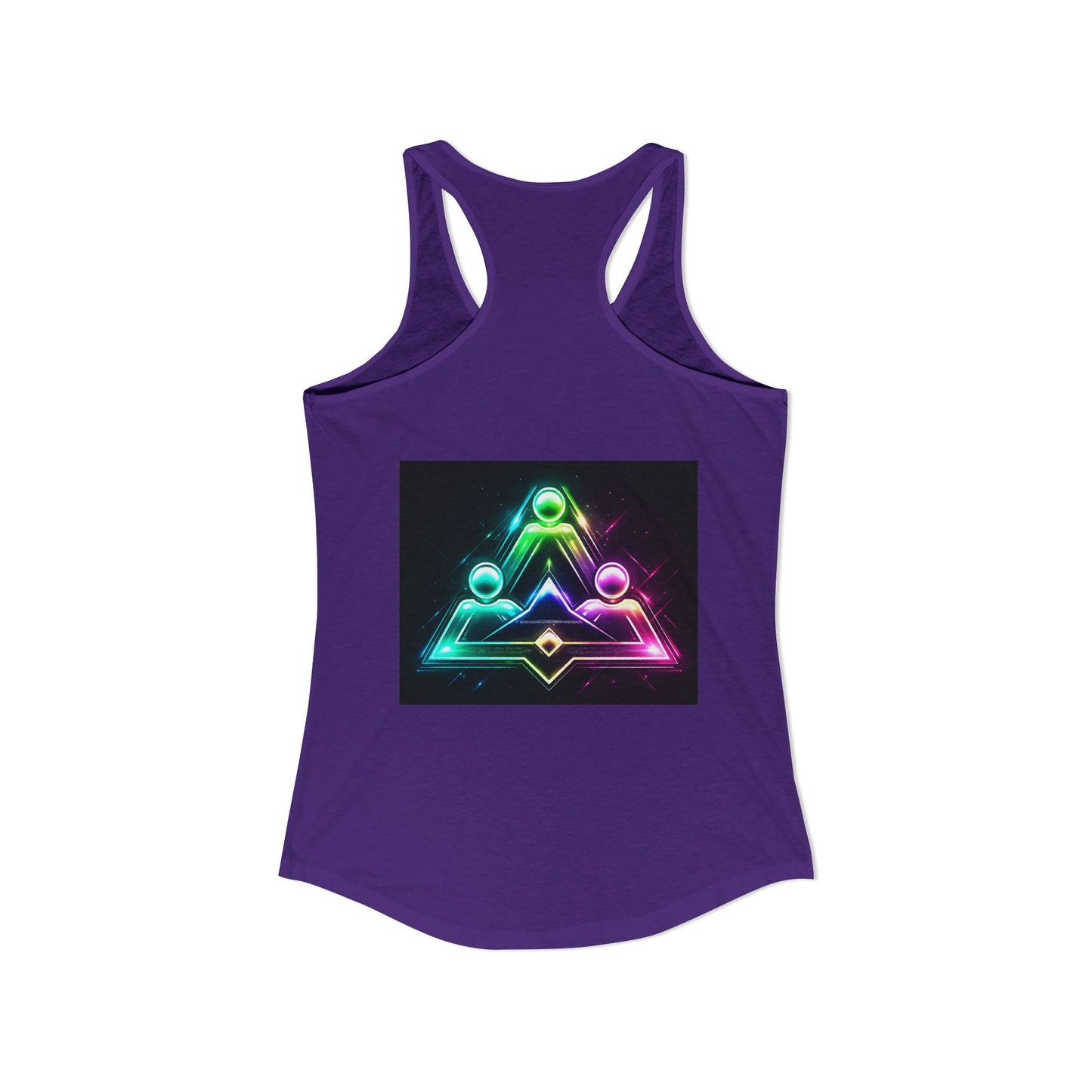 True strength don’t need numbers Women's Ideal Racerback Tank