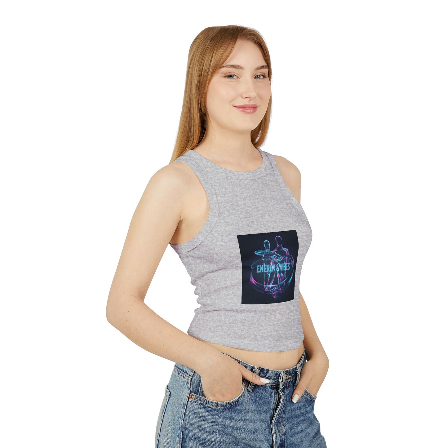 Women's Micro Rib Racer Tank Top