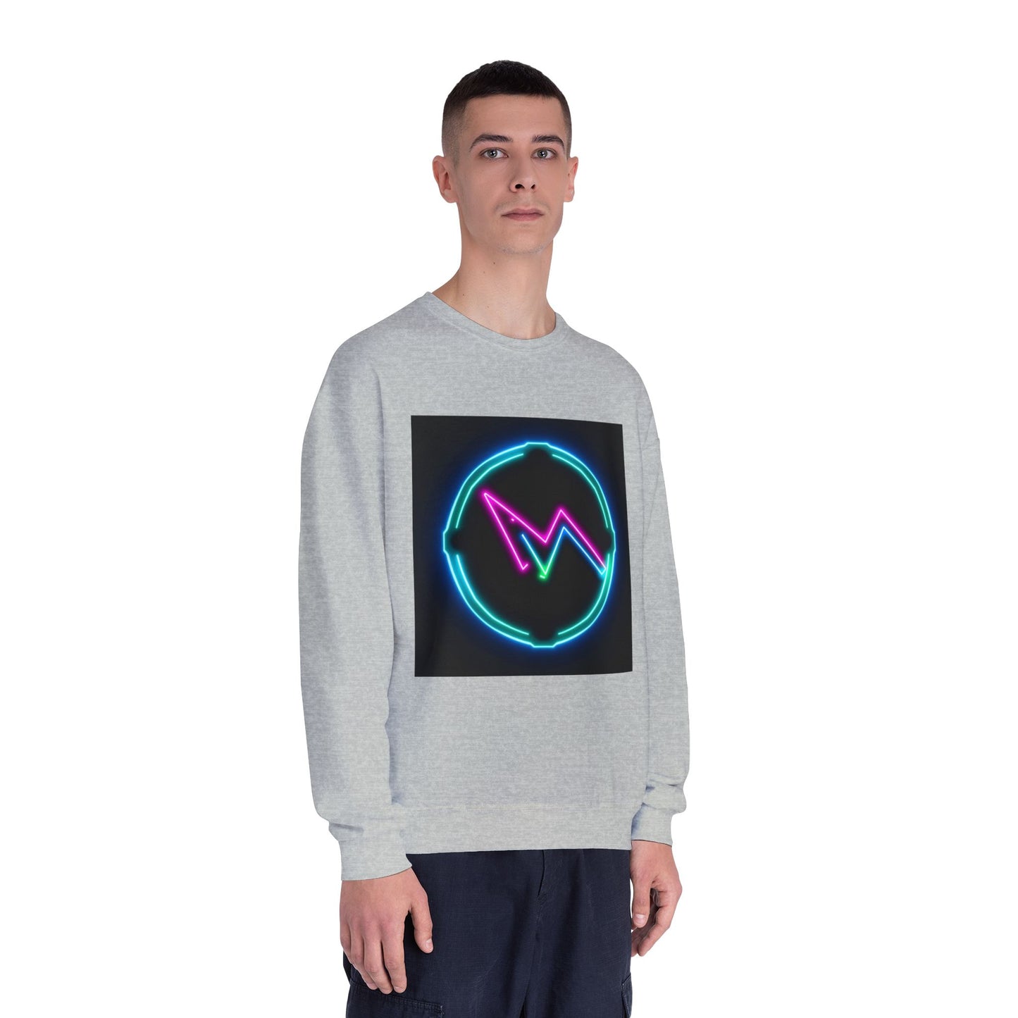 Neon Pulse Unisex Crewneck Sweatshirt