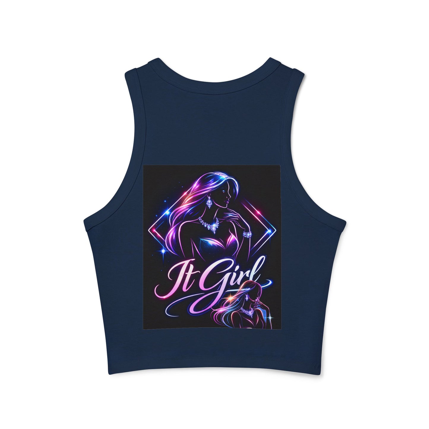 Women's Micro Rib Racer Tank Top