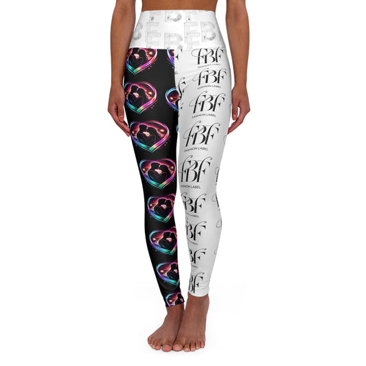High Waisted Yoga Leggings (AOP)