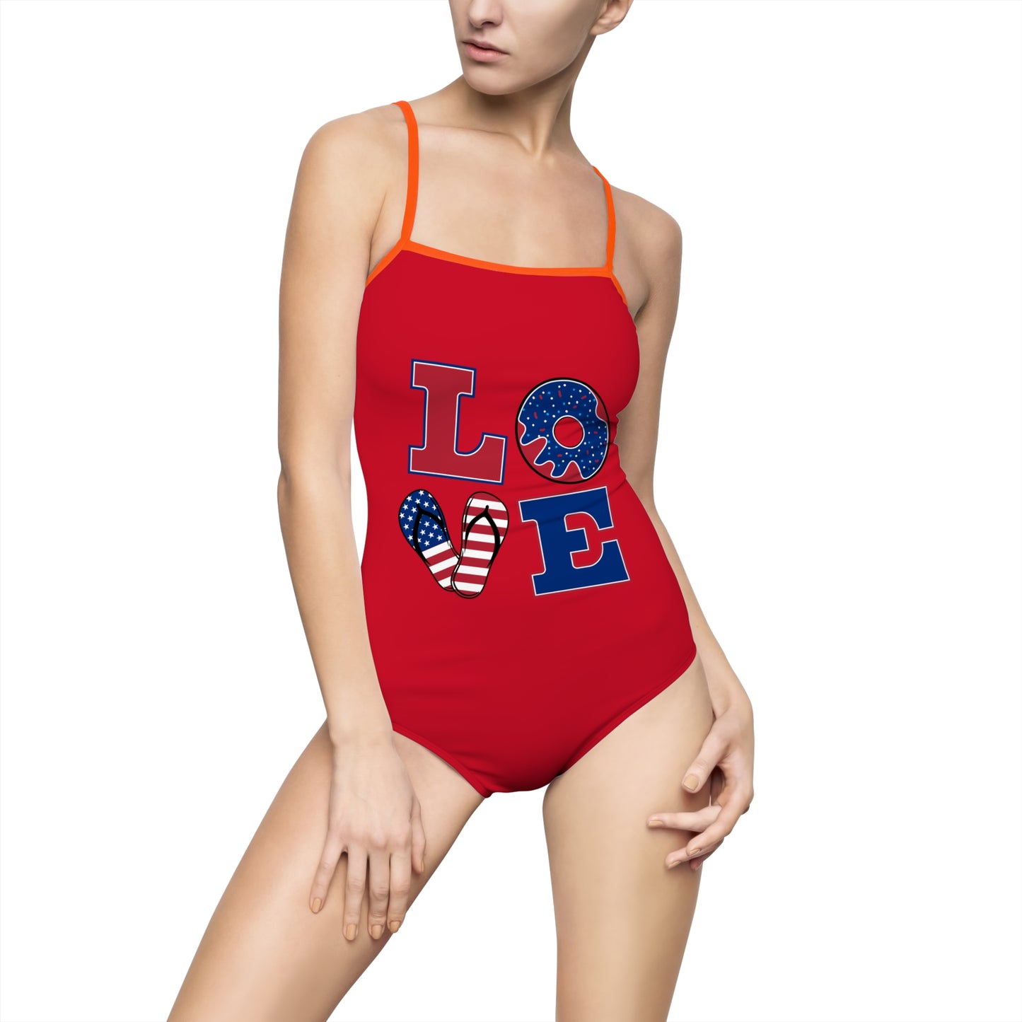 Women's One-piece Swimsuit (AOP)