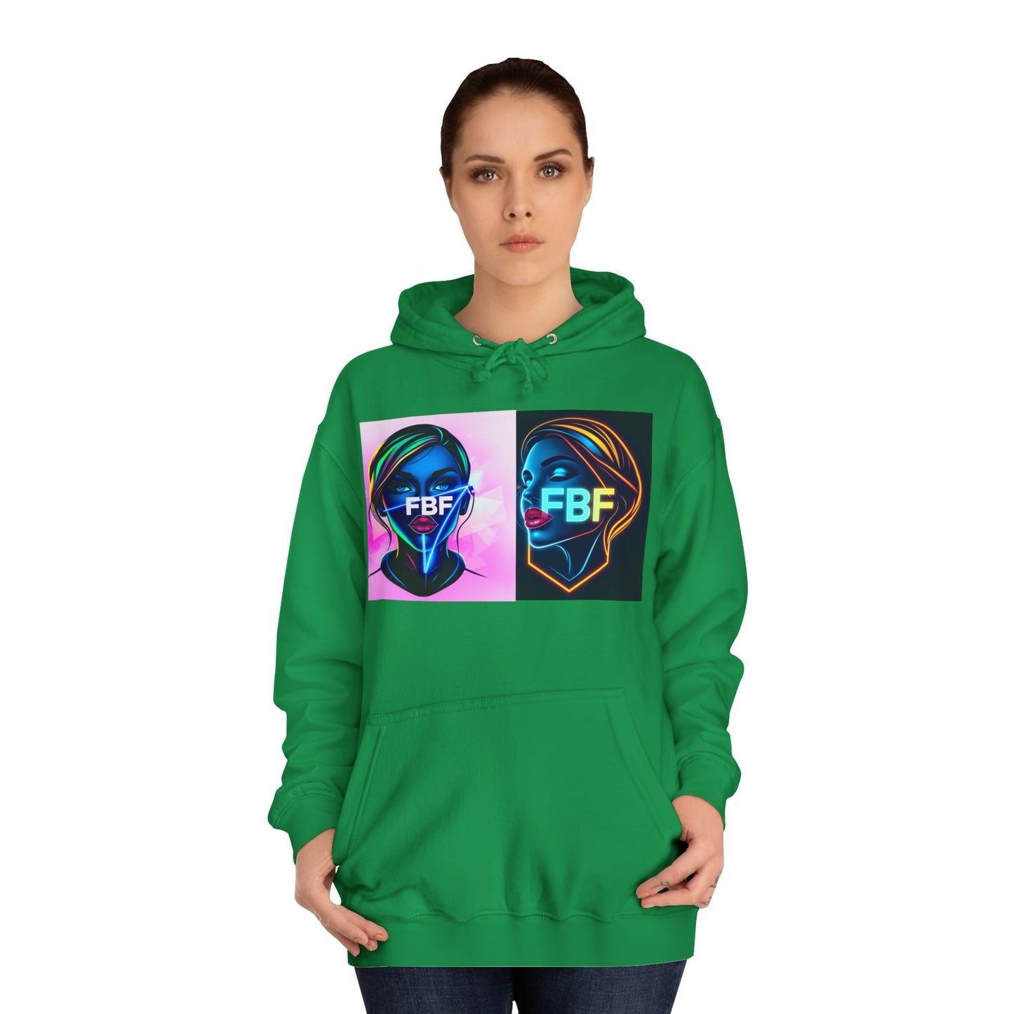 Vibrant Unisex College Hoodie with Neon Graphic Design, Trendy Sweatshirt, College Apparel, Unisex Hoodie, Gift for Students, [...]