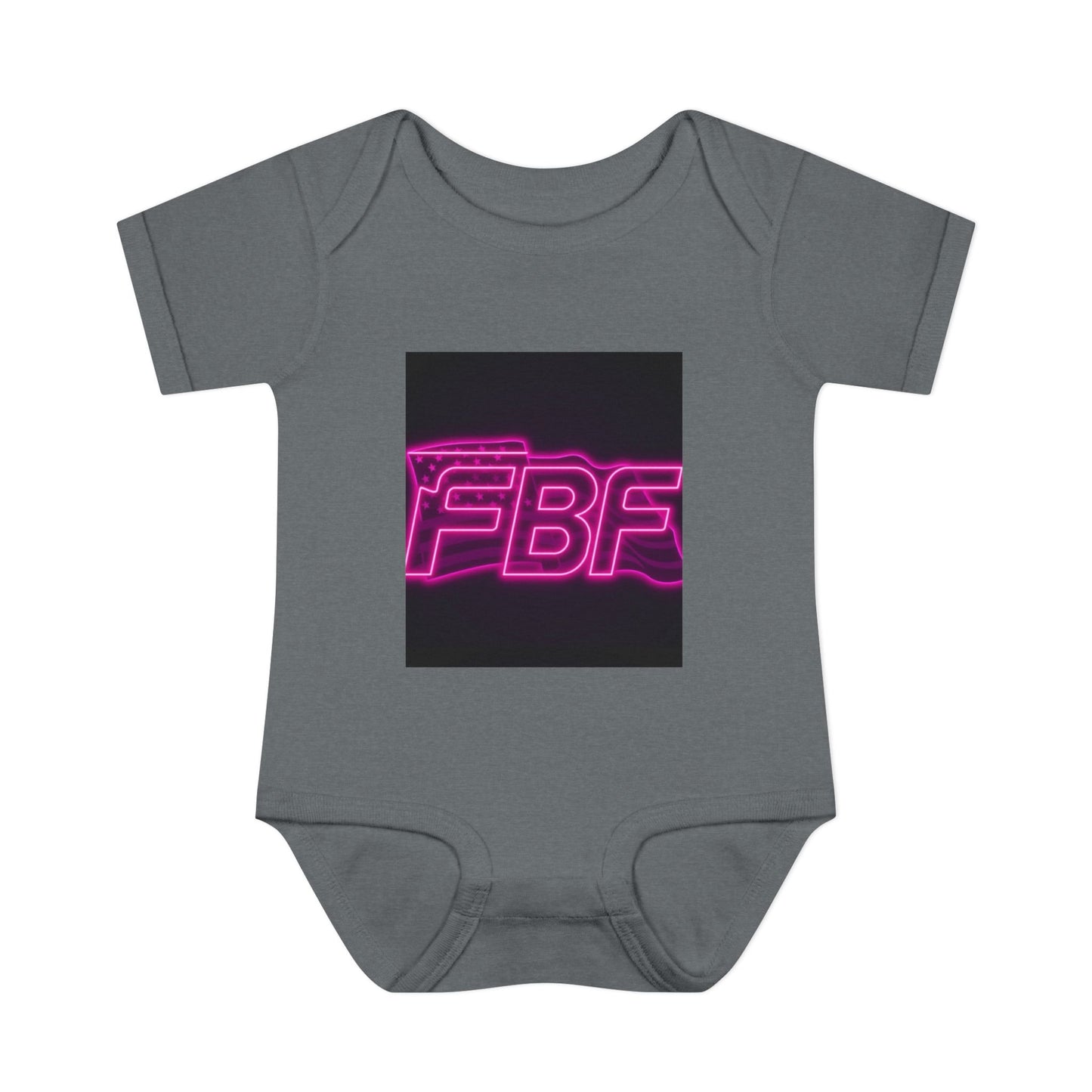 Neon Baby Bodysuit for Trendy Infants, Cool Graphic Onesie, Unique Baby Gift, Personalized Baby Outfit, Modern Infant Apparel