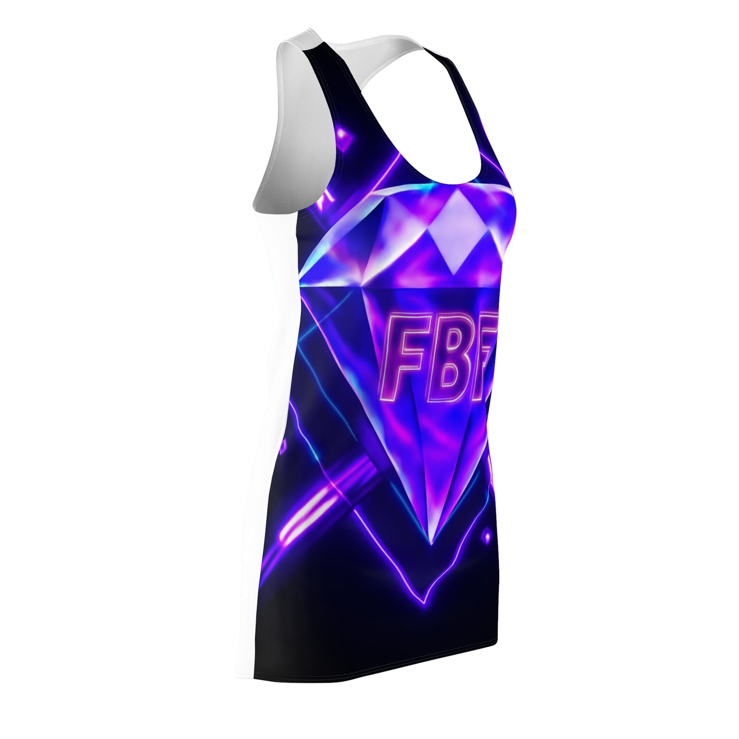 Women's Cut & Sew Racerback Dress (AOP)