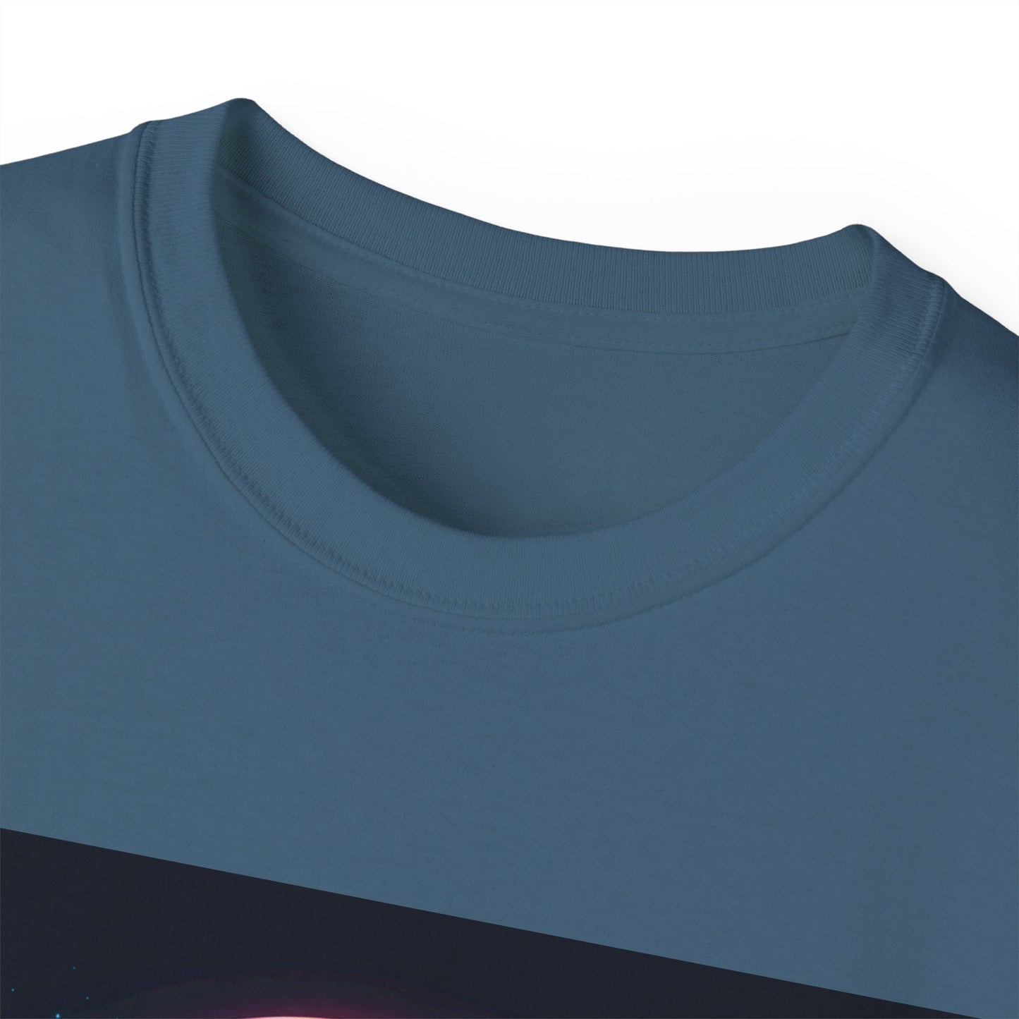 NY Italian Culture T‑Shirt — Retro Neon Brooklyn Bridge Graphic