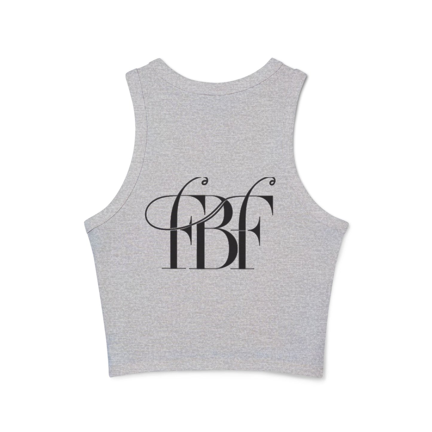 Fashion Star Racer Tank Top | Women's Crop Top, Trendy Summer Shirt, Casual Wear, Stylish Workout Top, Gift for Her