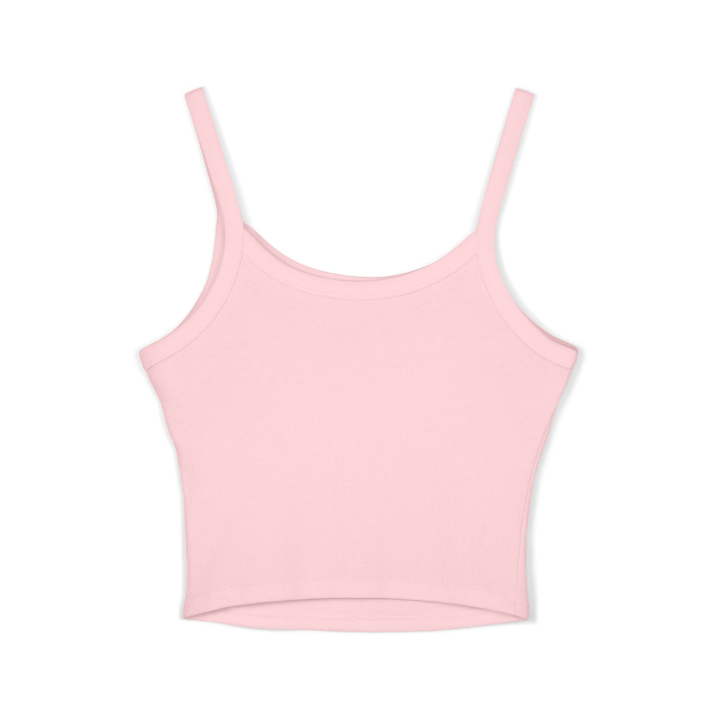 Chic Spaghetti Strap Tank Top - Fashion Label Graphic